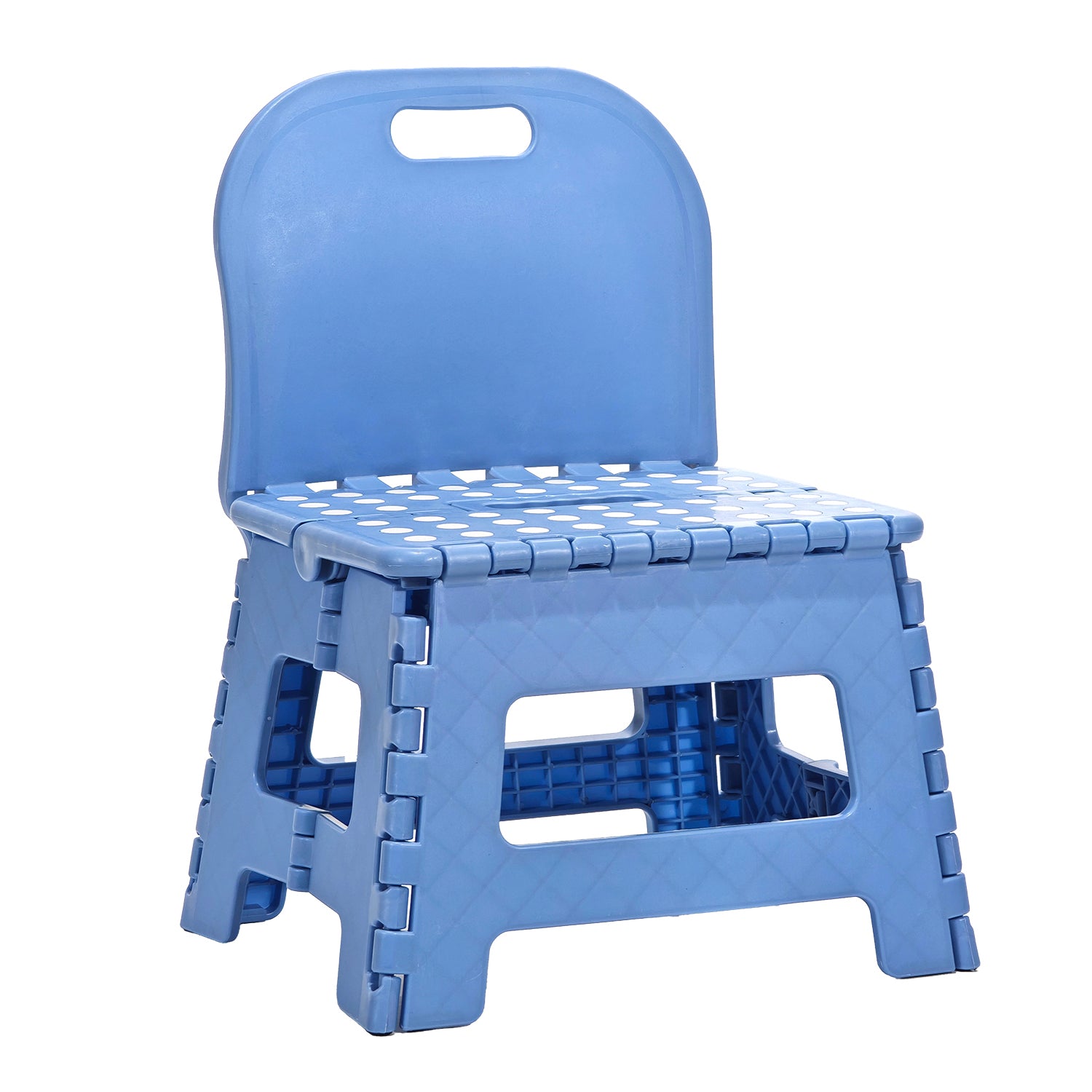 VESTIAMO CASA - Sediolina Pieghevole per Bambini con Schienale Linea Baby Cute - h43x32x25 cm