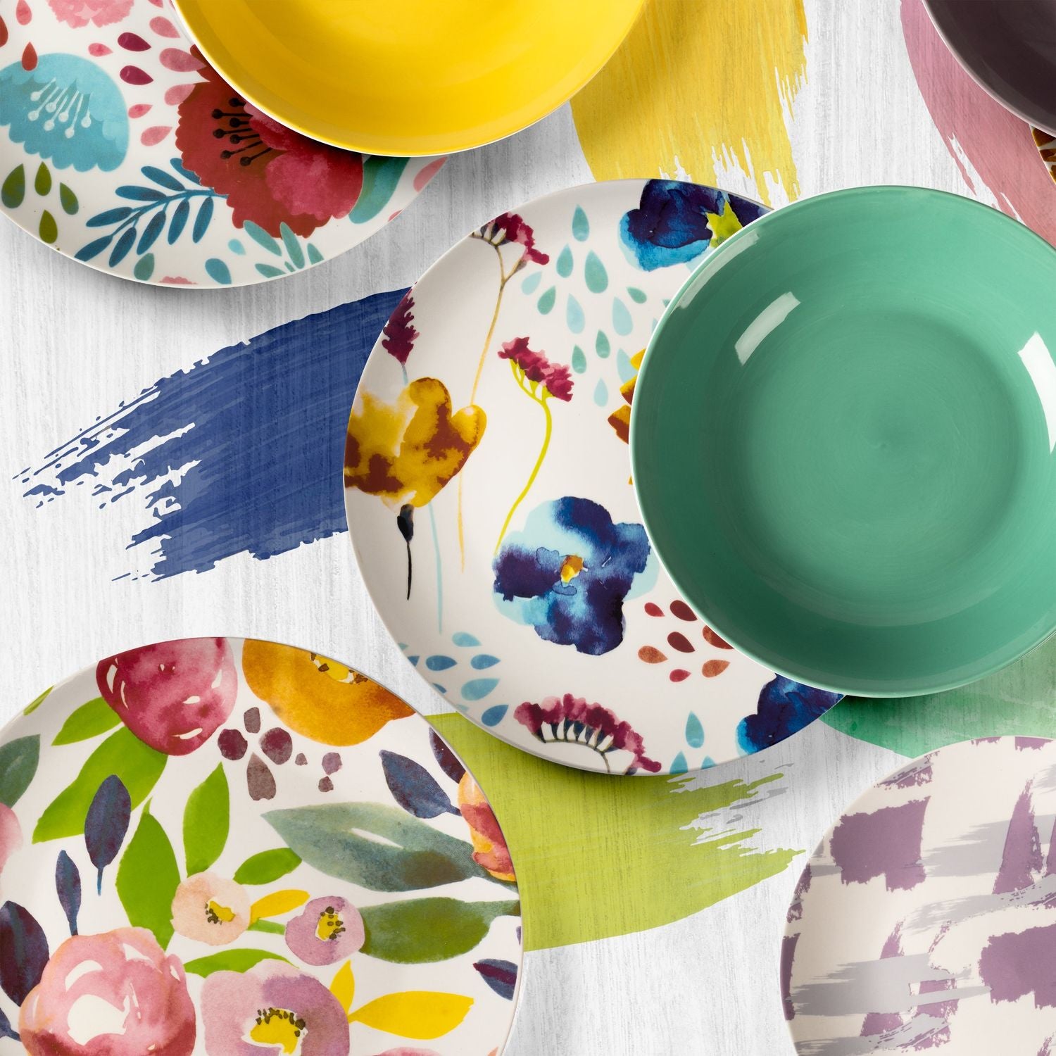 GUSTO CASA - Servizio di piatti in Porcellana Ilary 18 pezzi