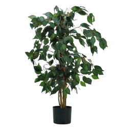 VESTIAMO CASA - Pianta artificiale Ficus in vaso h90 cm