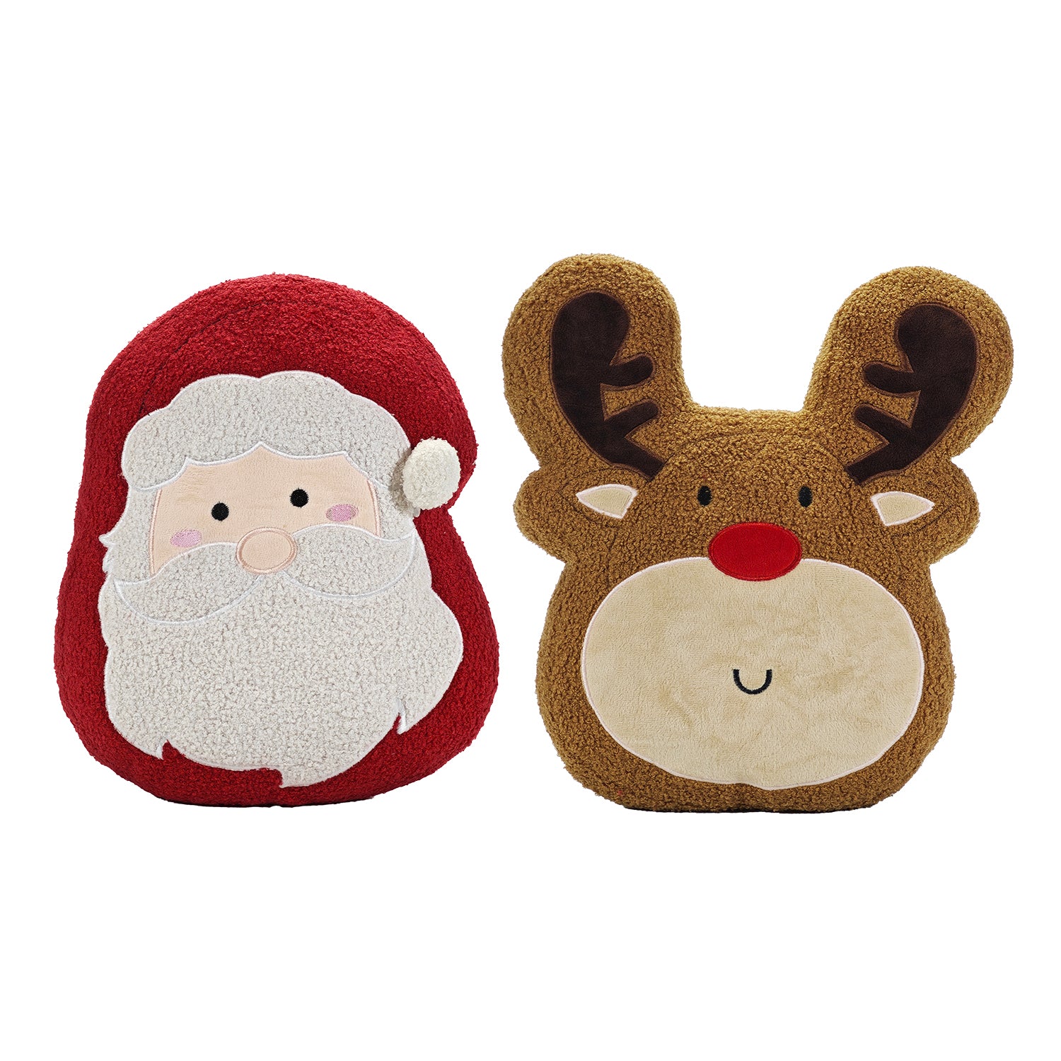 VESTIAMO CASA GRAN NATALE - Cuscino Personaggio Natalizio h41x34x10 cm