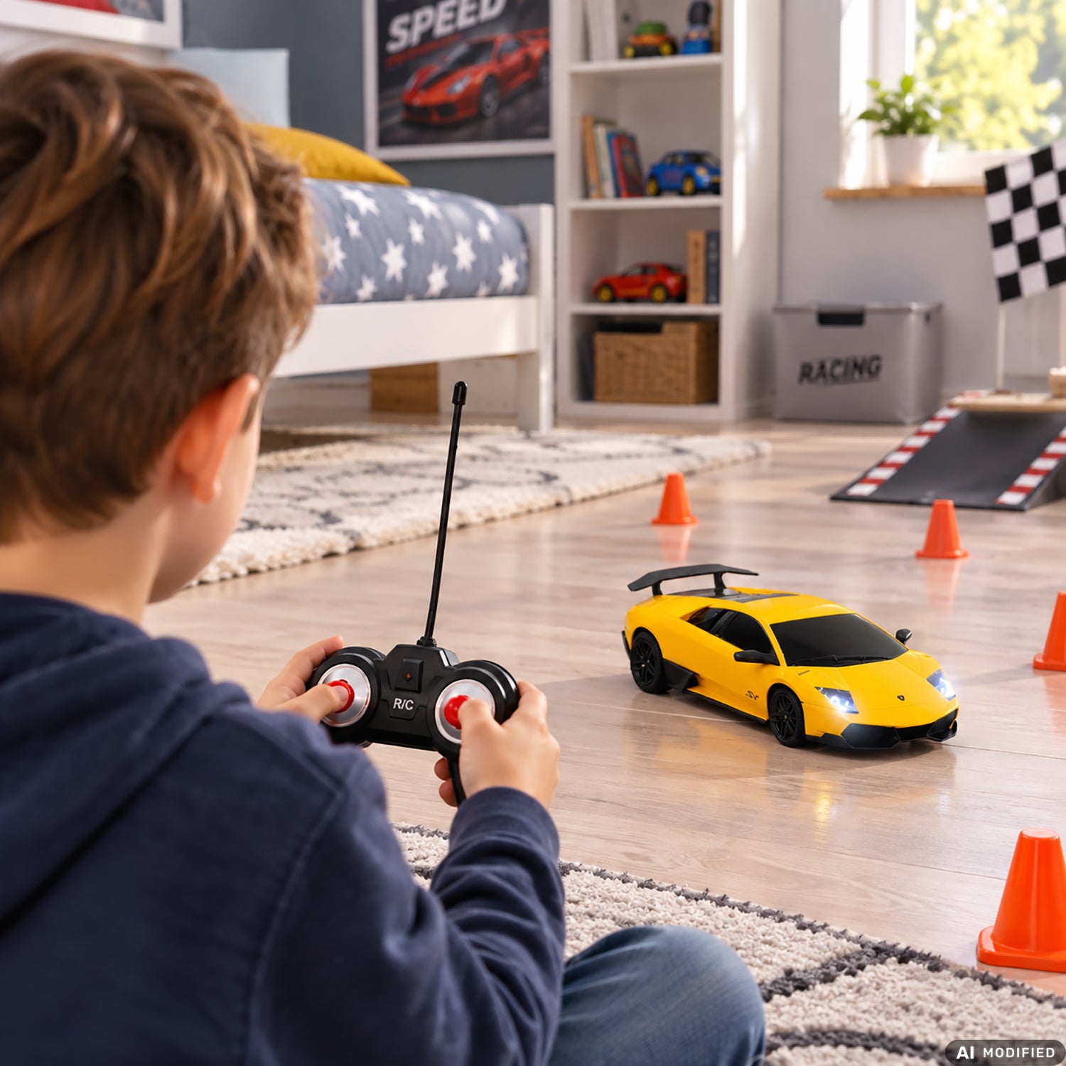TU GIOCHI - Lamborghini Murciélago SV Auto Radiocomandata 1:24 con Luci 6+ Anni