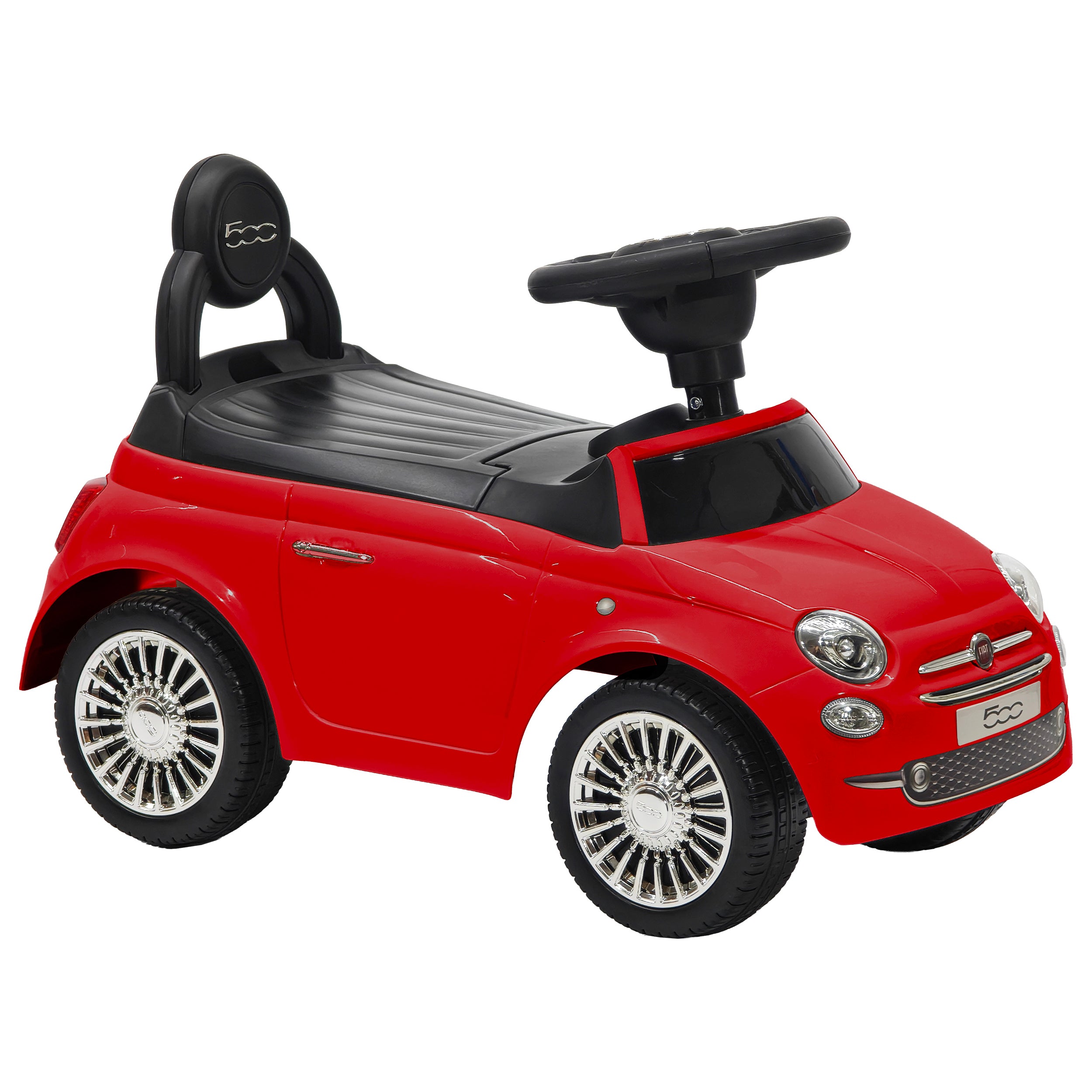TU GIOCHI - Fiat 500 Cavalcabile Rossa con Musica 12+ Mesi