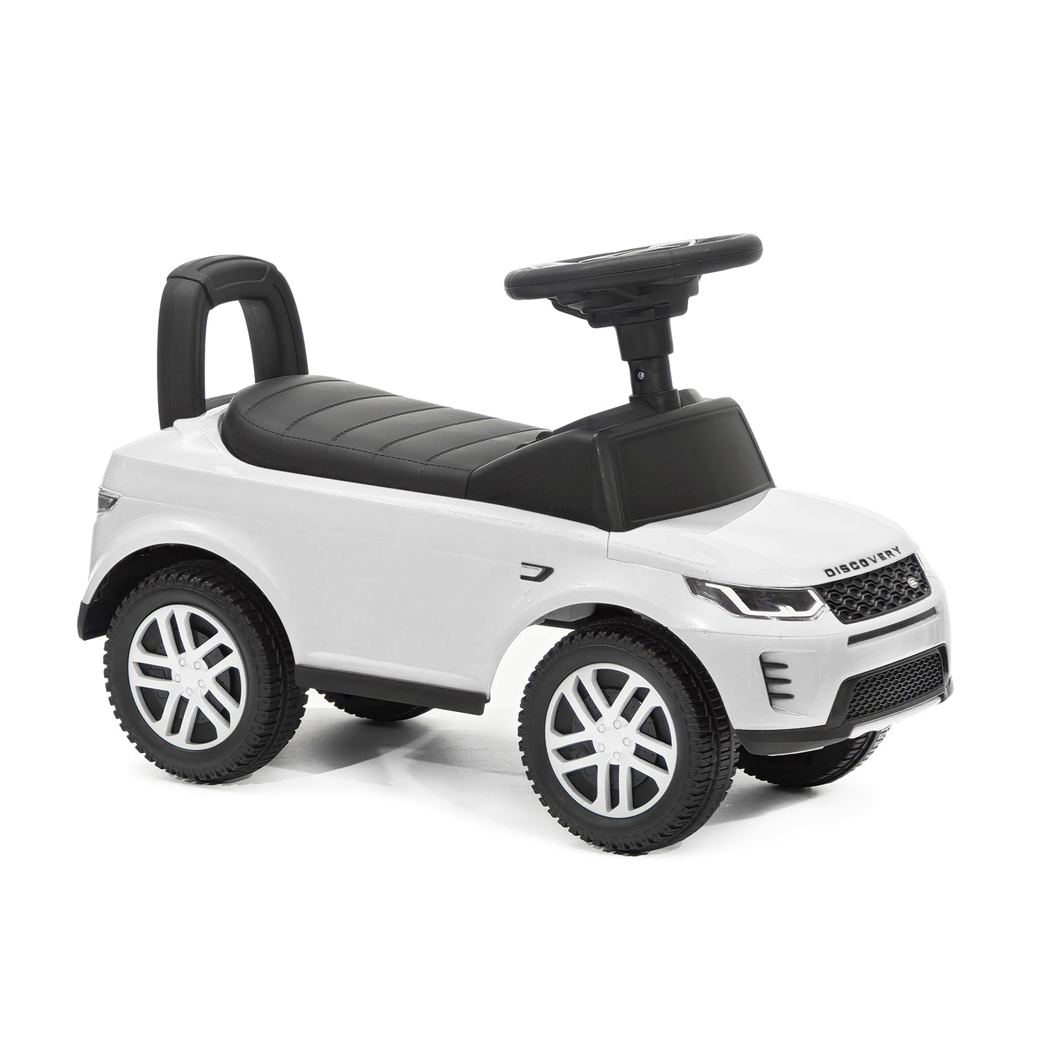 TU GIOCHI - Land Rover Discovery Ride-On Cavalcabile Bianca con Musica 12+ Mesi