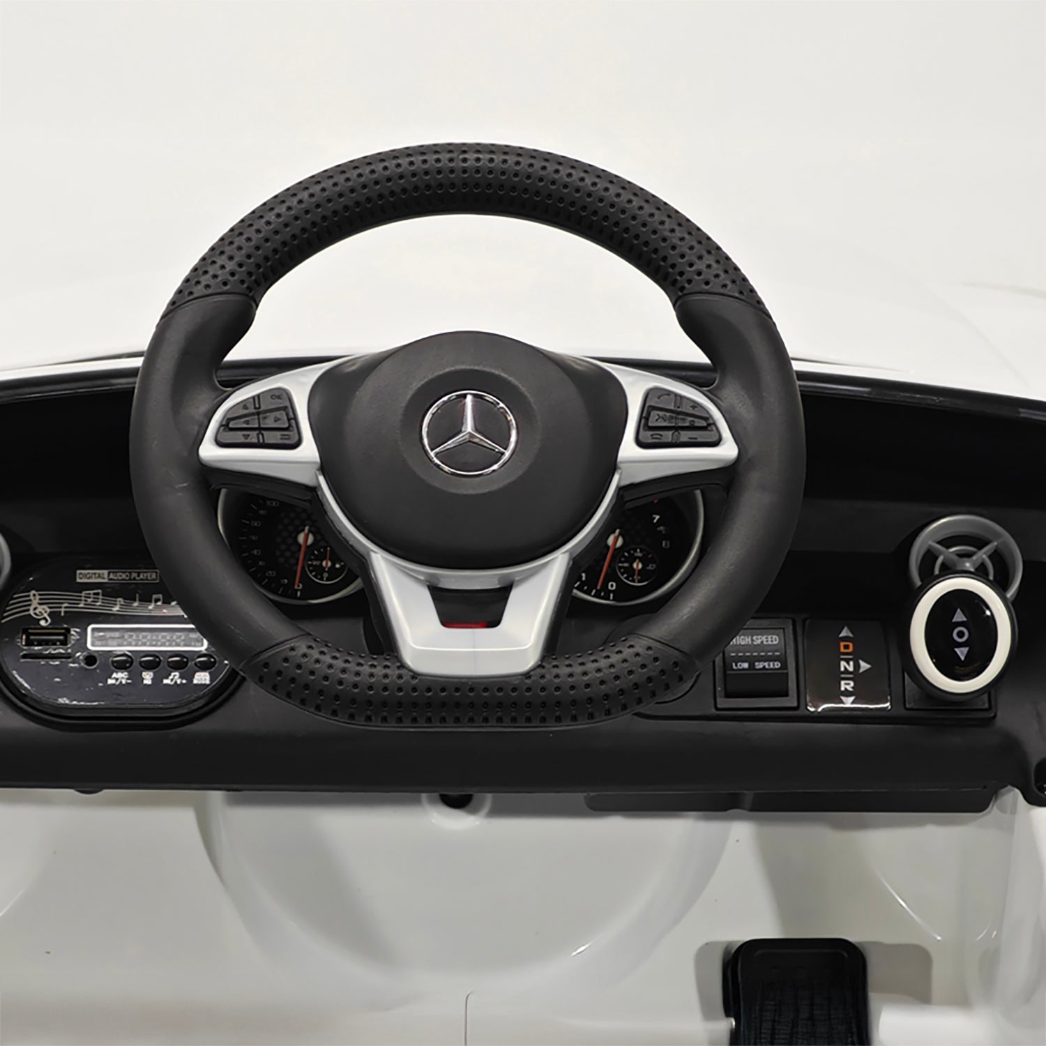 TU GIOCHI - Mercedes-Benz SLC300 Auto Elettrica per Bambini Bianca con Radiocomando 3+ Anni