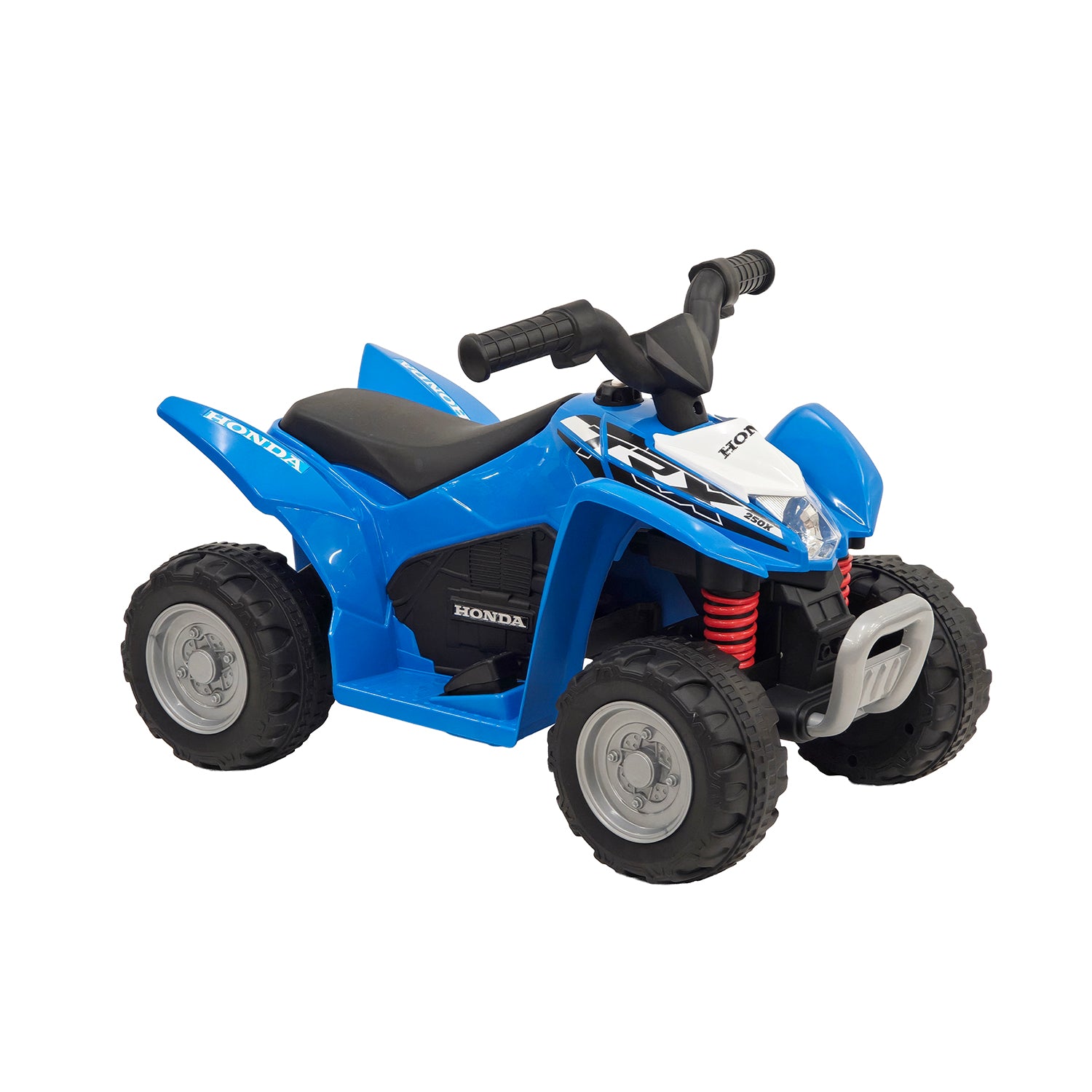 TU GIOCHI - Quad Elettrico Cavalcabile Honda TRX 250X Blu con Suoni e Luce 3+ Anni