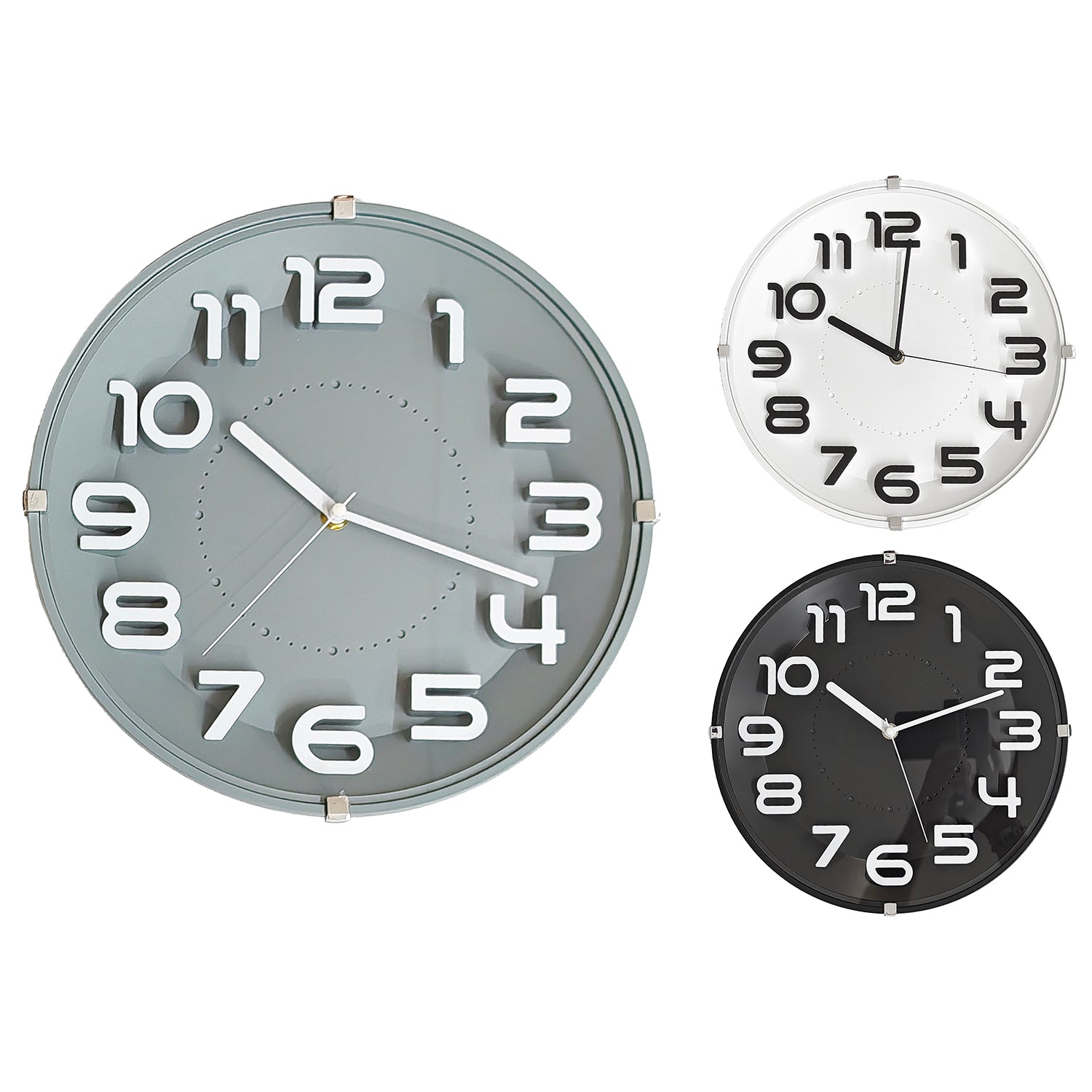 DICTROLUX - Orologio da parete diametro 31 cm