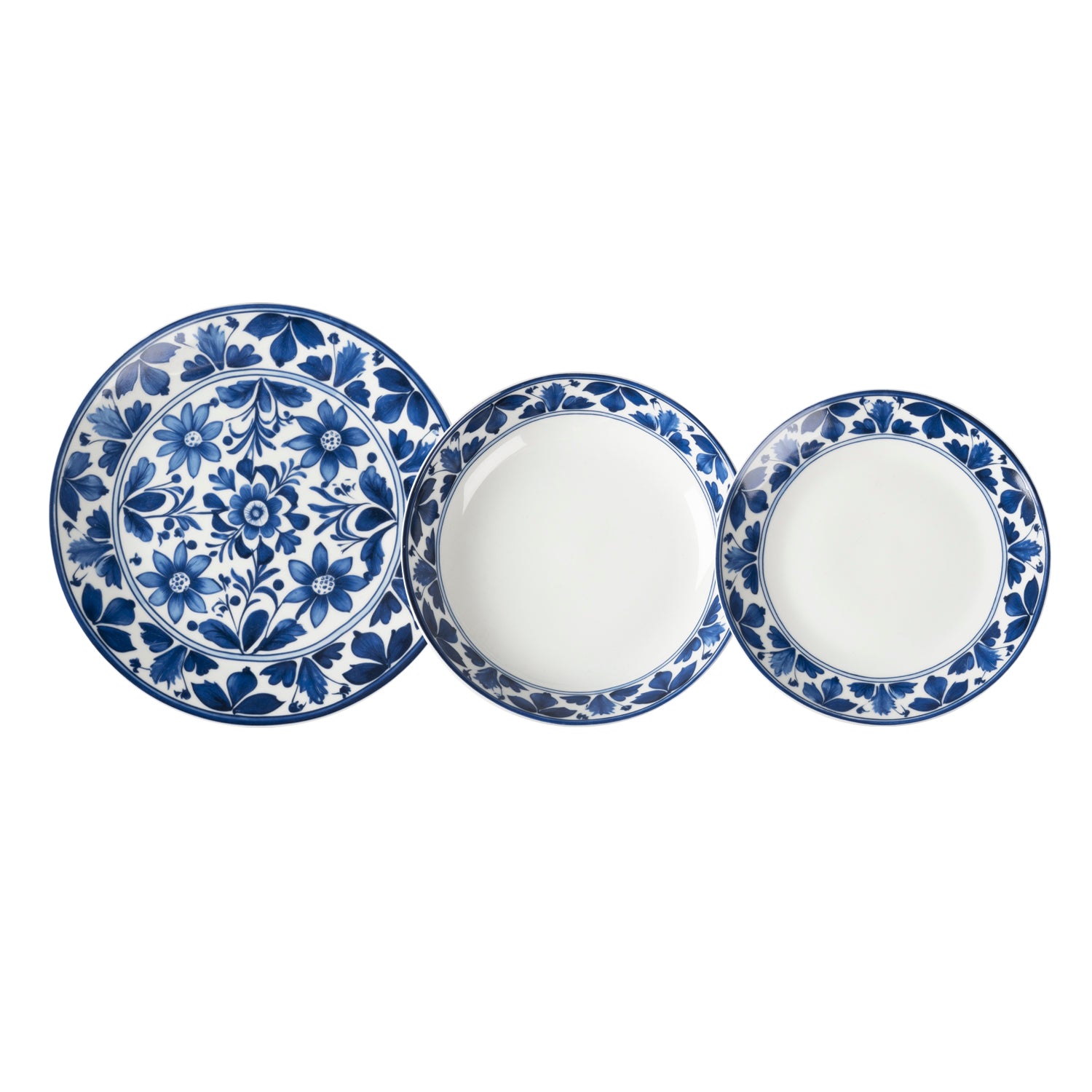 GUSTO CASA - Servizio di piatti in Porcellana Artemide 18 pezzi