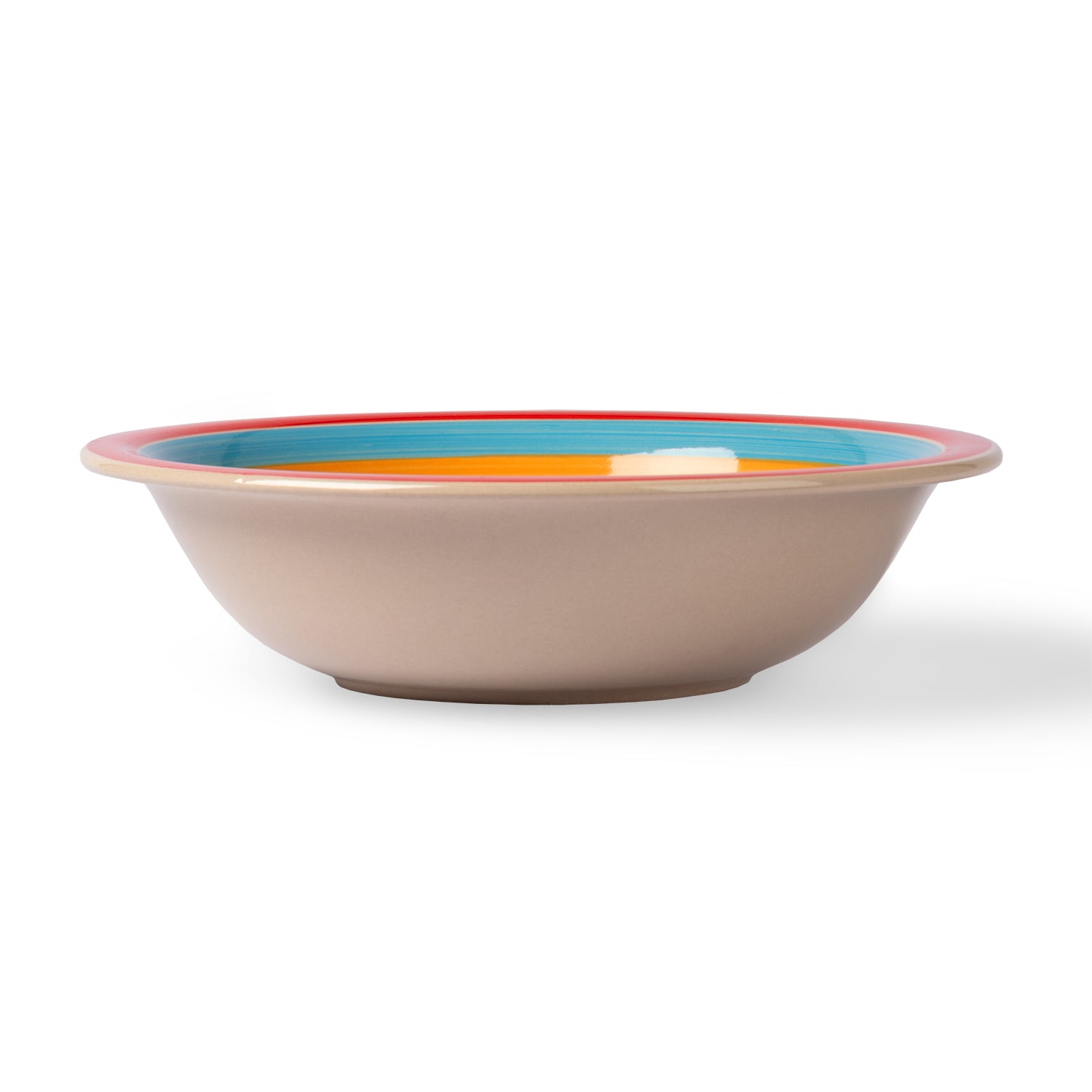 GUSTO CASA - Servizio di piatti Circle Mix in Stoneware 12 pezzi