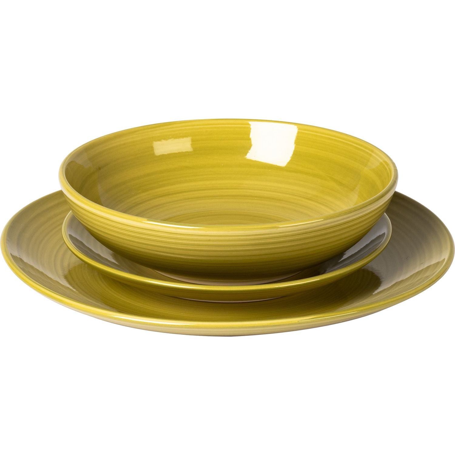 GUSTO CASA - Servizio di piatti Tipika in stoneware 12 pezzi