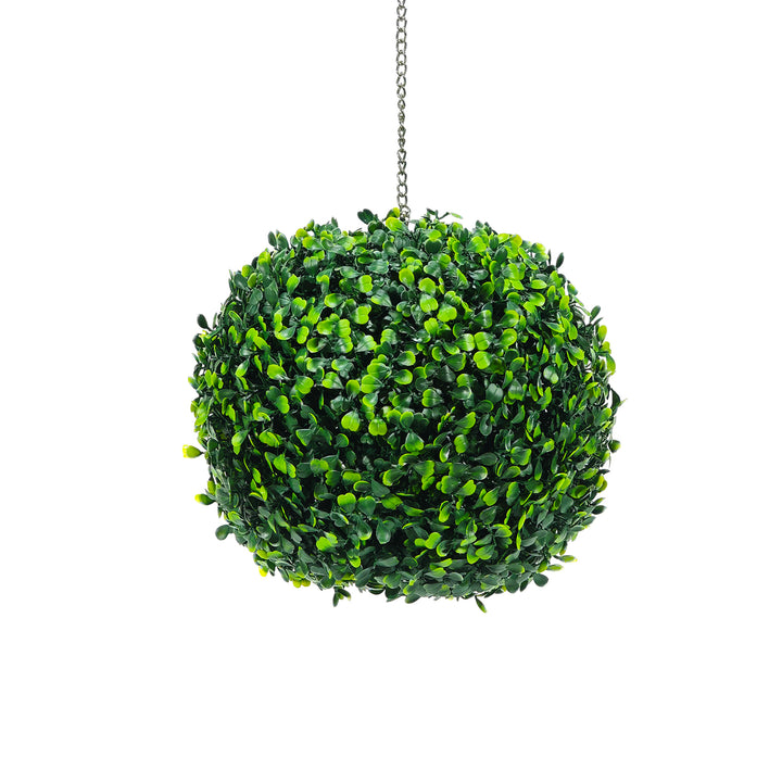 VESTIAMO CASA - Pianta artificiale Bosso con foglie verdi diametro 23 cm