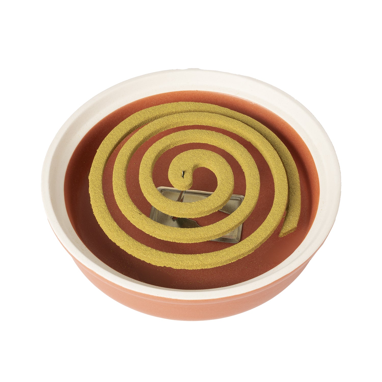 CITRONÈ - Coccio con 10 Spirali al profumo di citronella