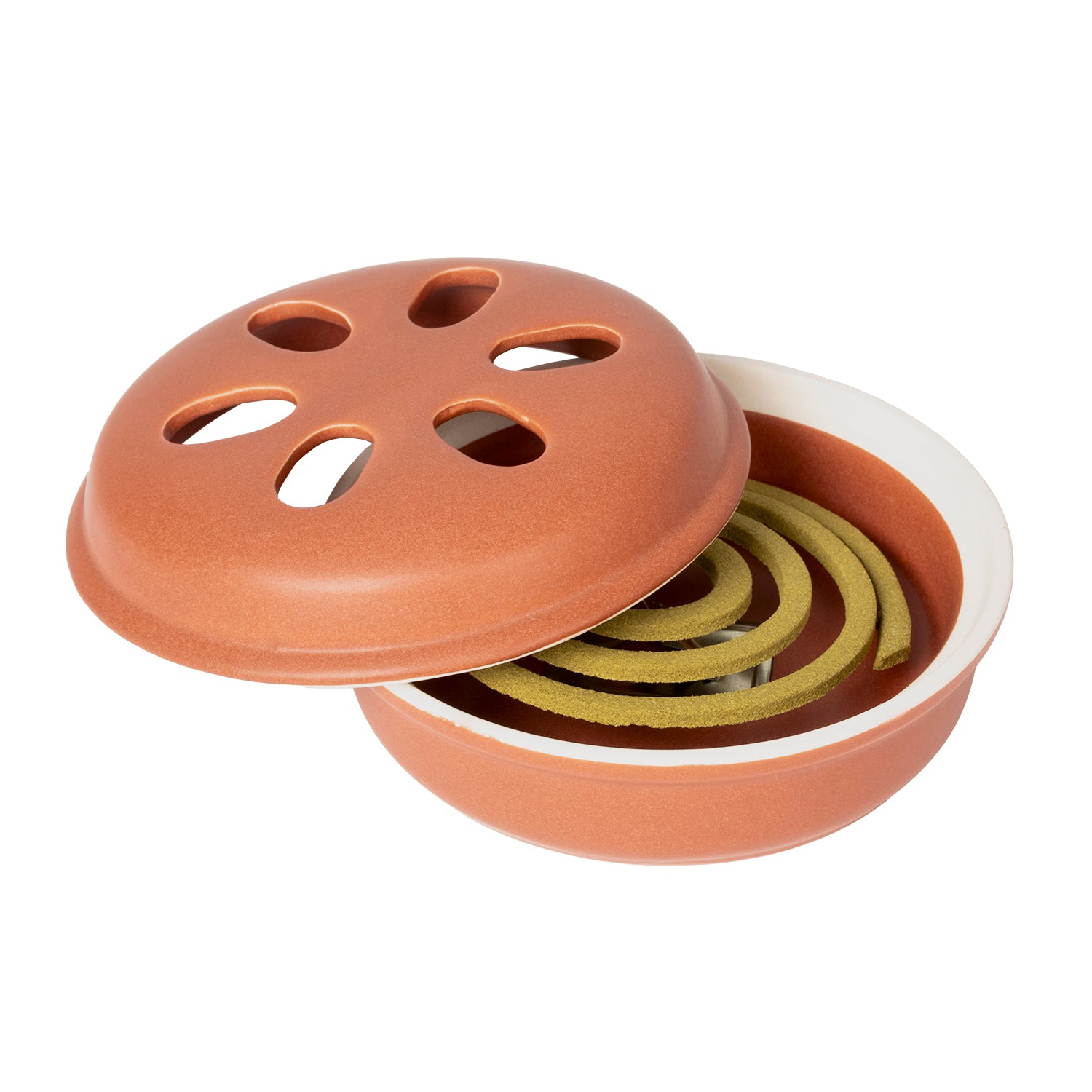 CITRONÈ - Coccio con 10 Spirali al profumo di citronella