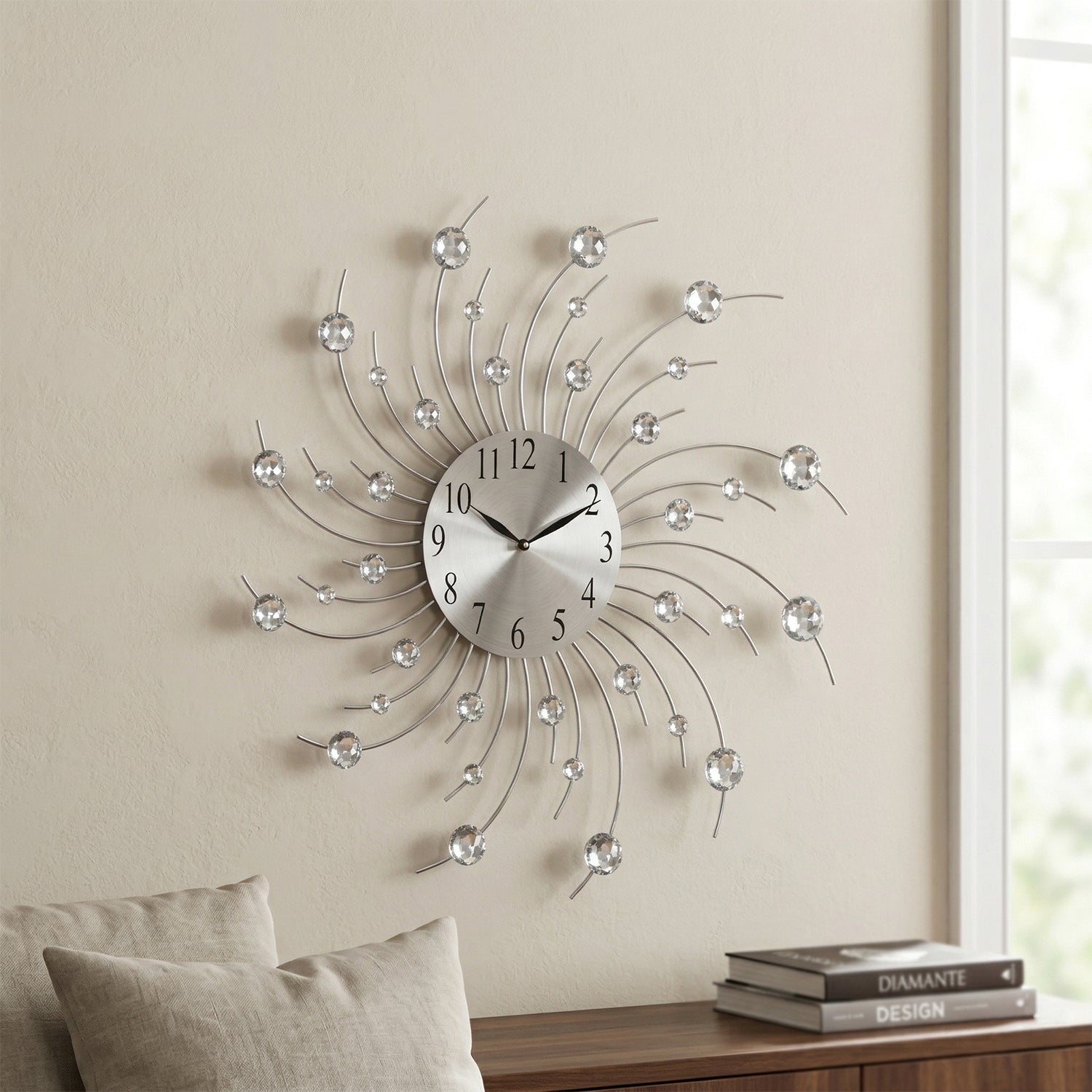 DICTROLUX - Orologio da Parete Moderno diametro 46 cm
