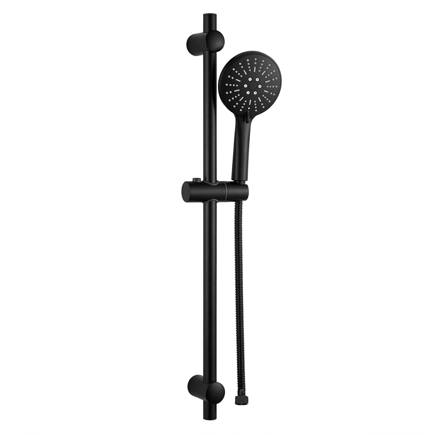 VESTIAMO CASA - Set Doccia con Saliscendi Blackjet – 3 Getti, con Doccetta e Flessibile da 1,5 m
