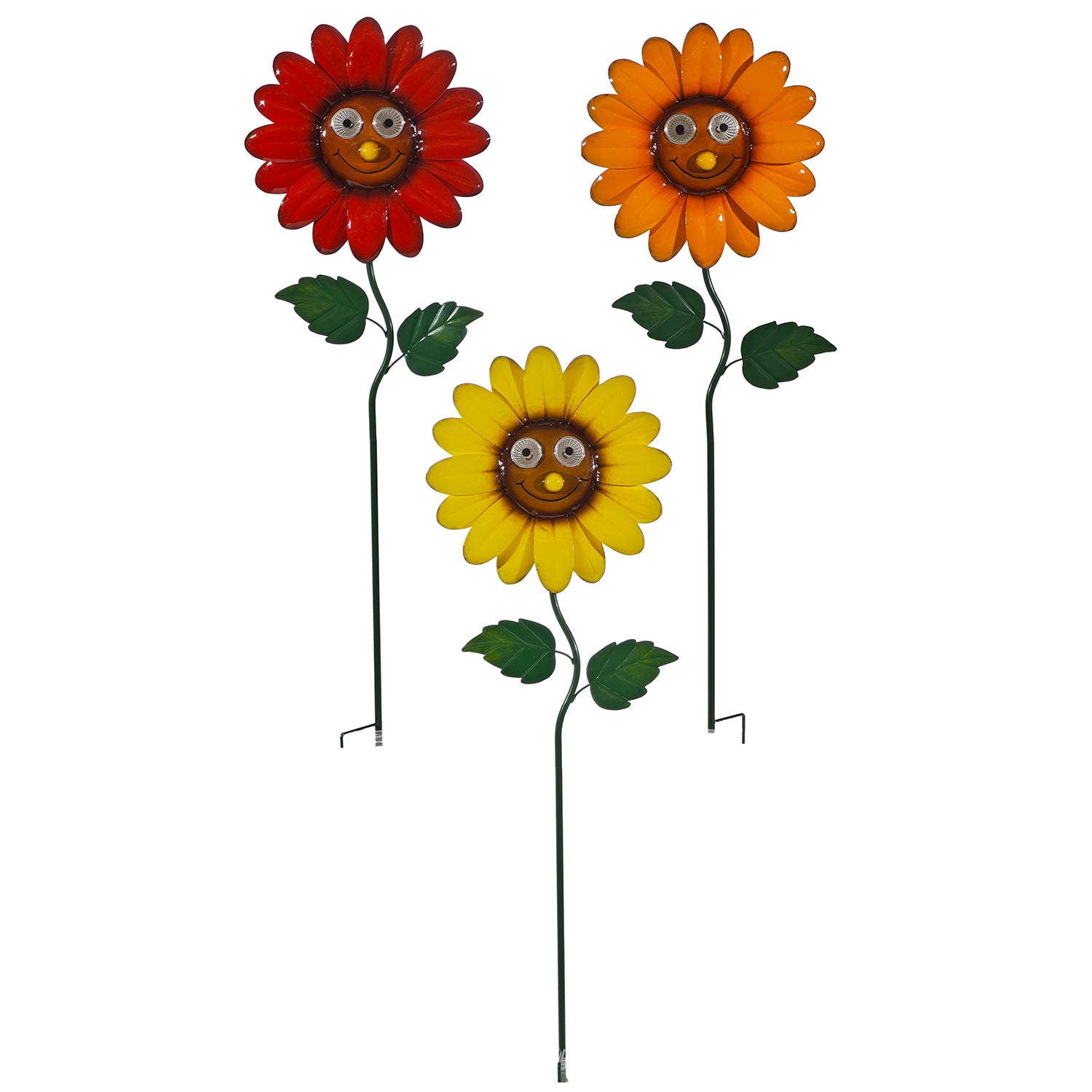 VESTIAMO CASA GIARDINO - Decorazione da Giardino Fiore Colorato h47 cm