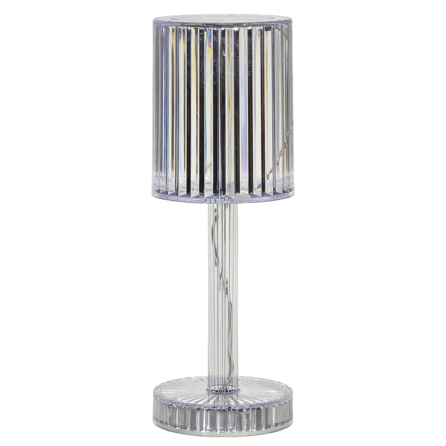 DICTROLUX - Lampada Touch Venere LED Trasparente Ricaricabile 1 Watt