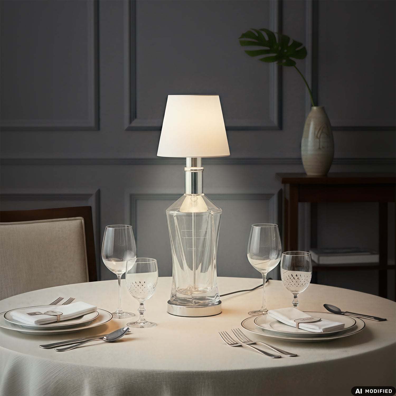 DICTROLUX - Lampada LED Touch per Bottiglia Bootle Lamp Dimmerabile Cordless
