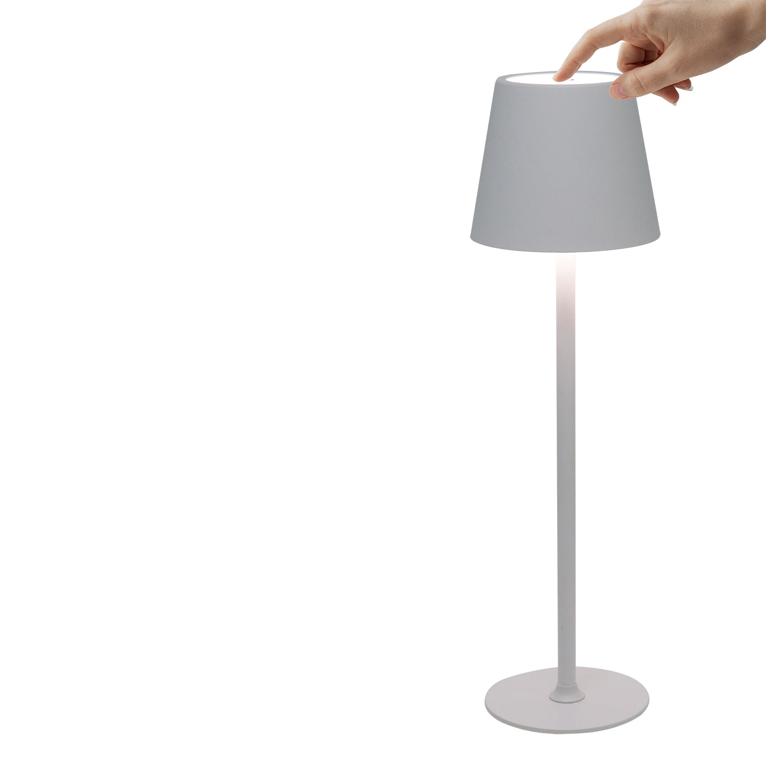 DICTROLUX - Lampada da Tavolo LED Penelope Touch White Dimmerabile Cordless USB