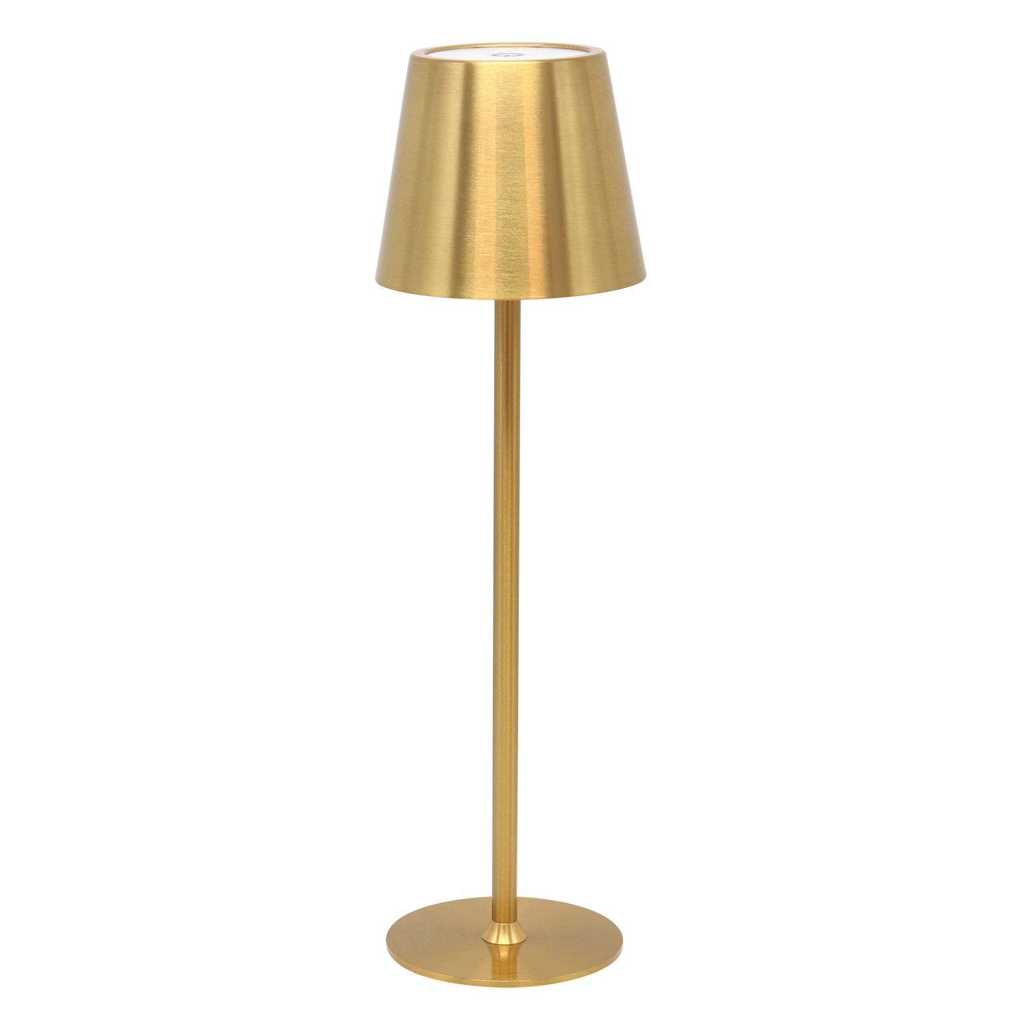 DICTROLUX - Lampada da Tavolo LED Penelope Touch Gold Dimmerabile Cordless USB