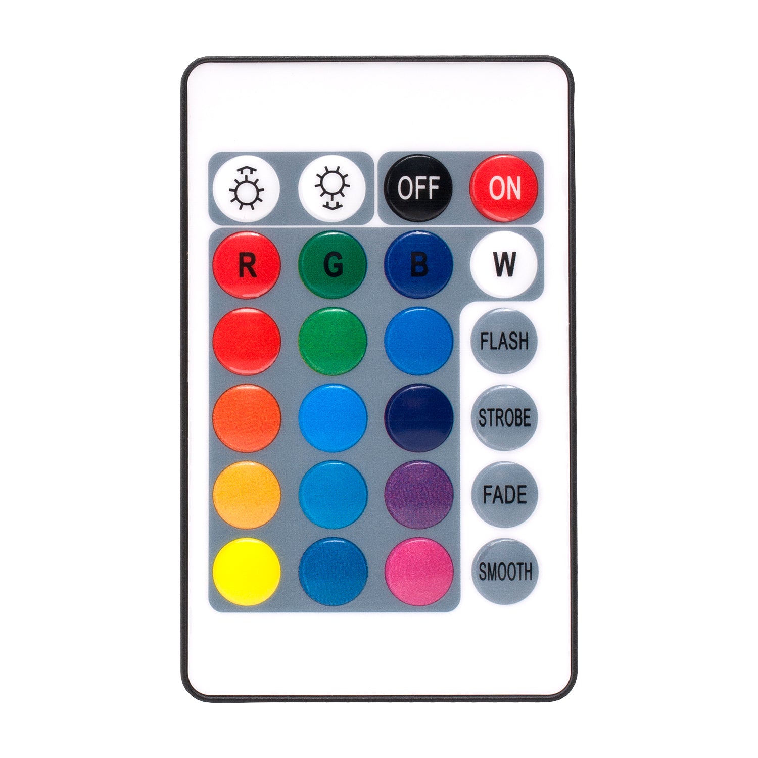 DICTROLUX - Lampada solare multicolor da esterno con telecomando MooNy diametro 17 cm