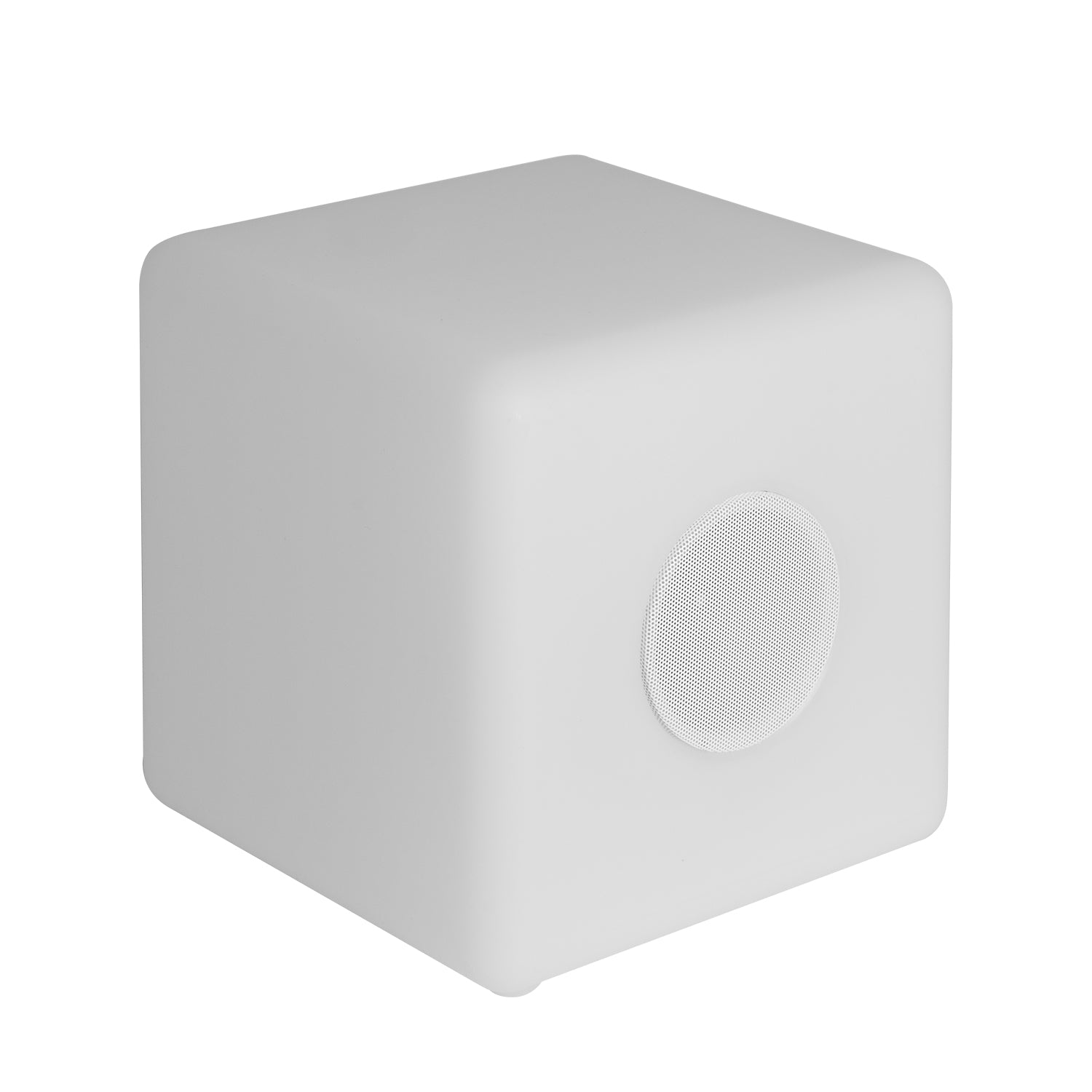 DICTROLUX - Lampada LED Ricaricabile Multicolor con Speaker Bluetooth MooNy 20x20 cm