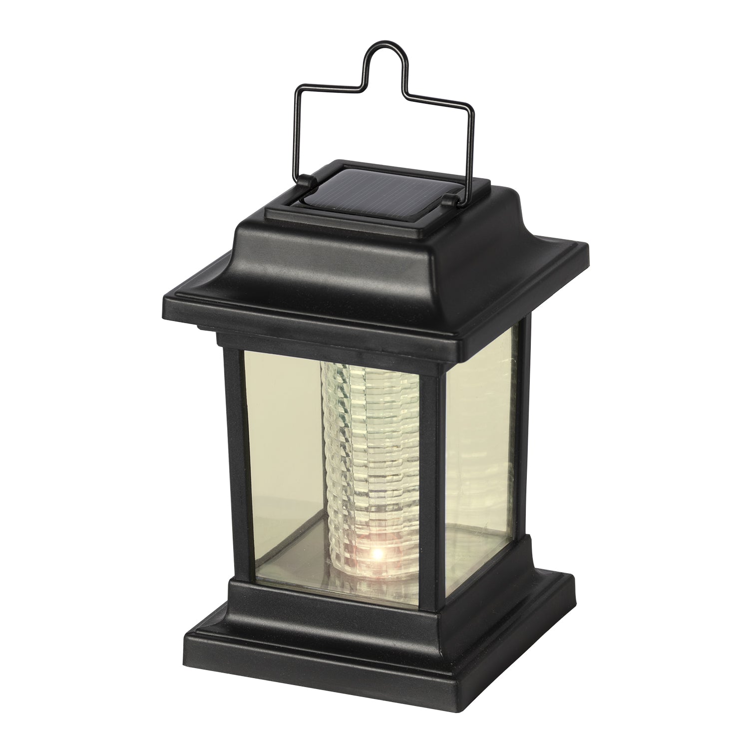 DICTROLUX - Lampada Solare LED da giardino Luce Calda h14 cm