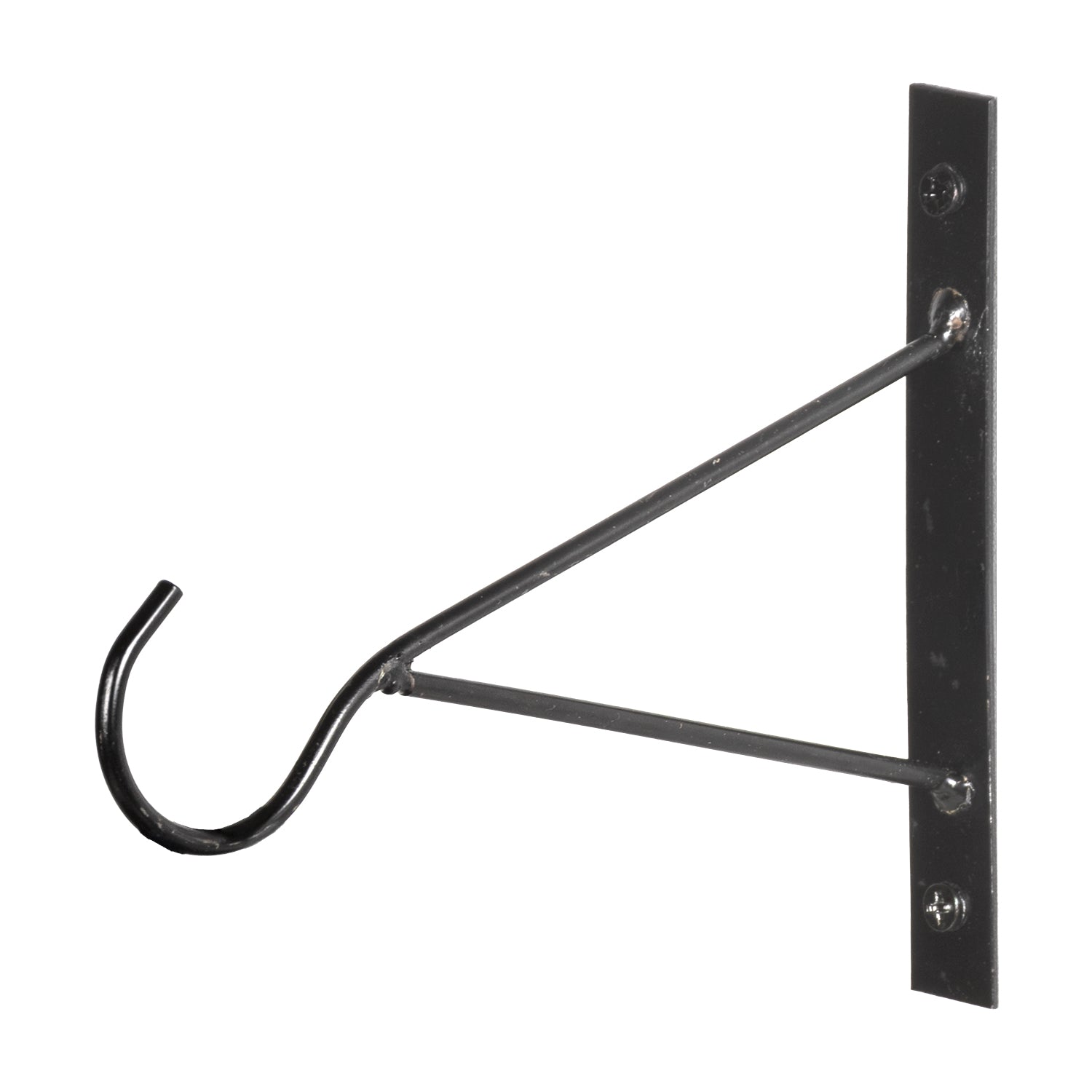 DICTROLUX - Lanterna Solare LED da giardino con Supporto a parete Luce Calda h15/18 cm