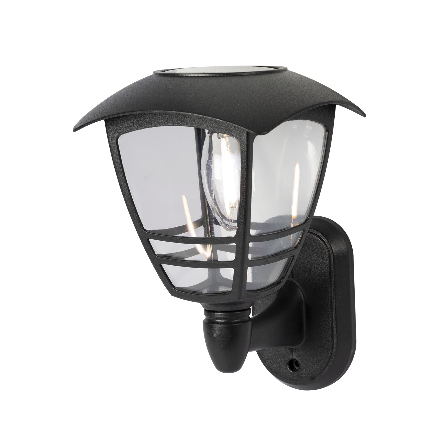 DICTROLUX - Lampada Solare LED da parete Luce Calda h20,7 cm