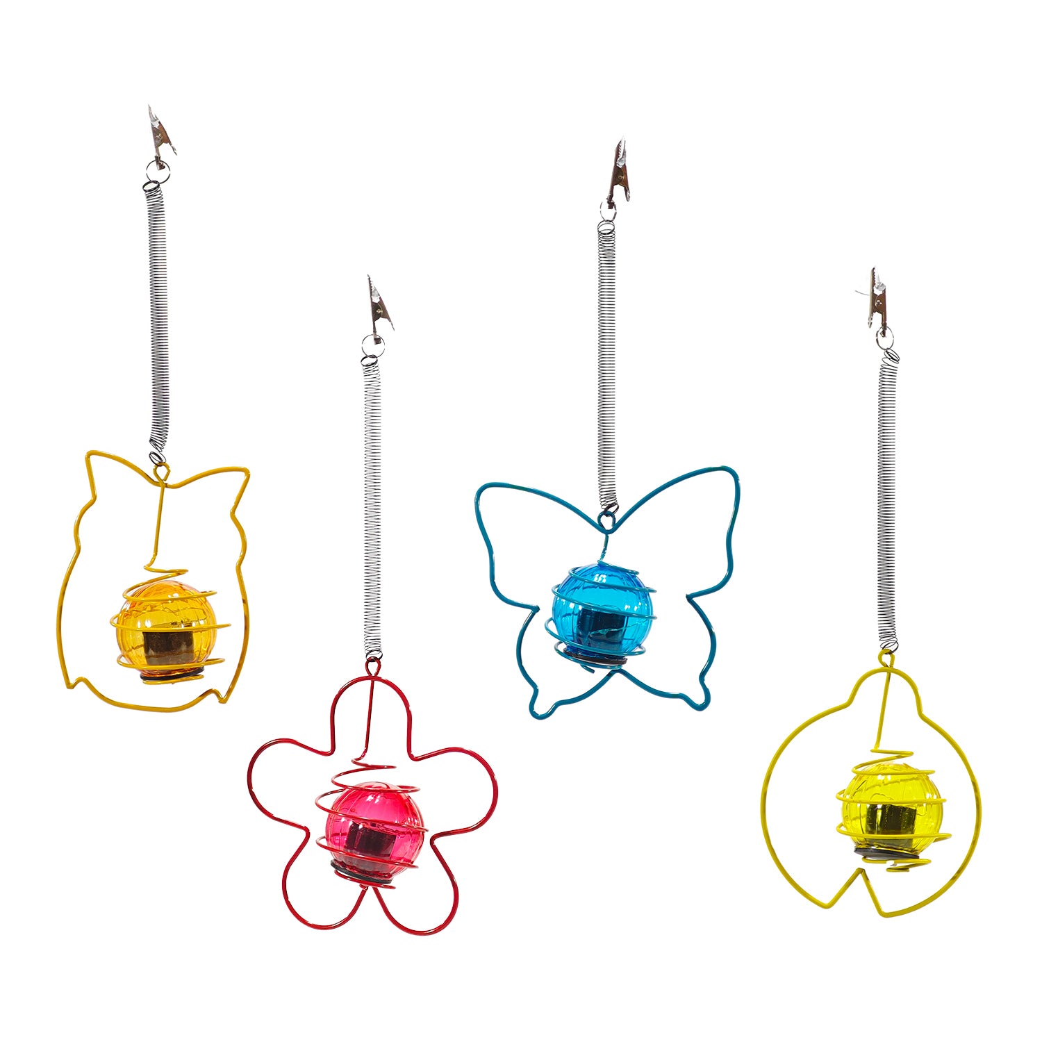 DICTROLUX - Lampada Solare Decorativa LED da Esterno con Pinzetta