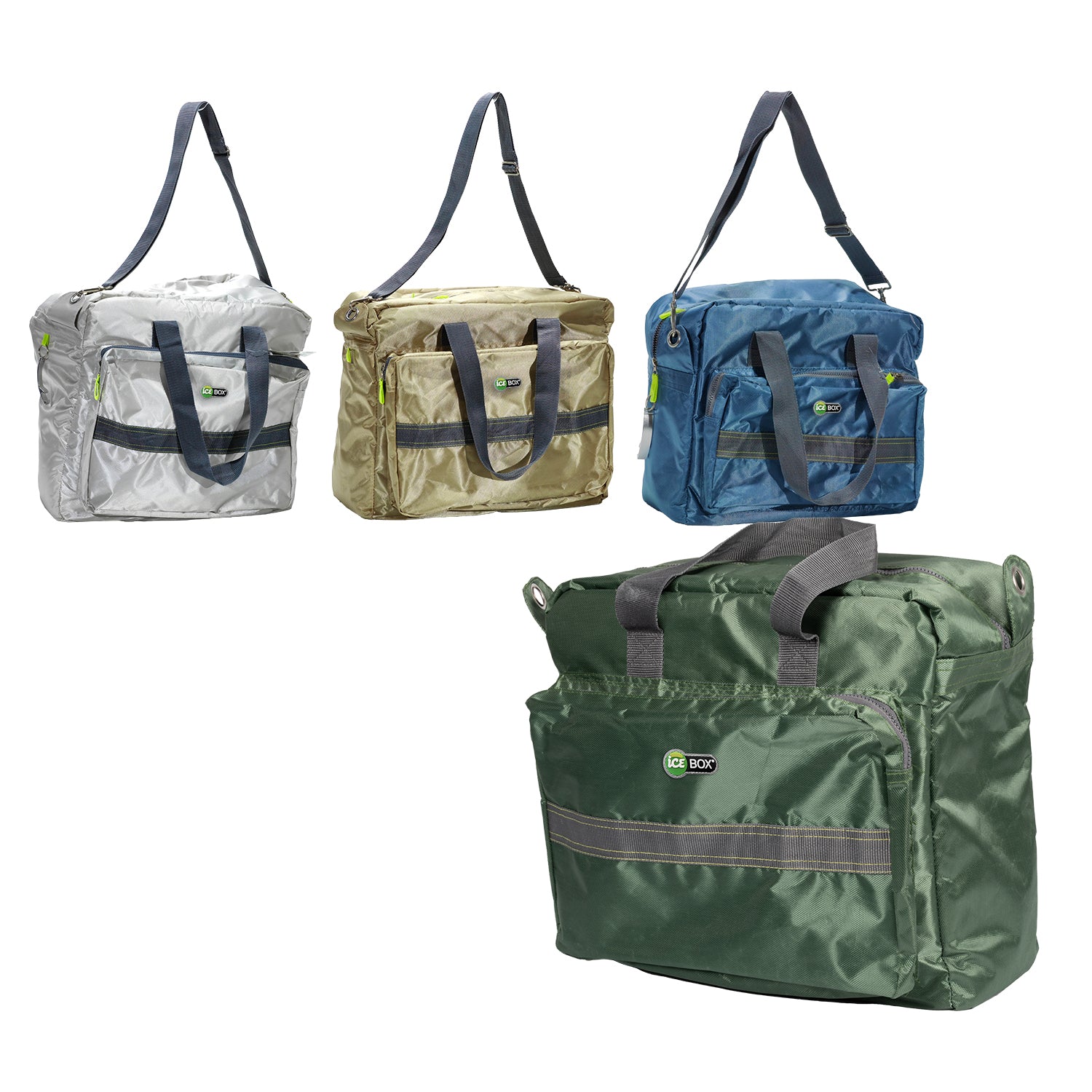 ICE BOX - Borsa Termica Jumper 22 Litri con Tracolla e Apribottiglie - h35x36x17 cm