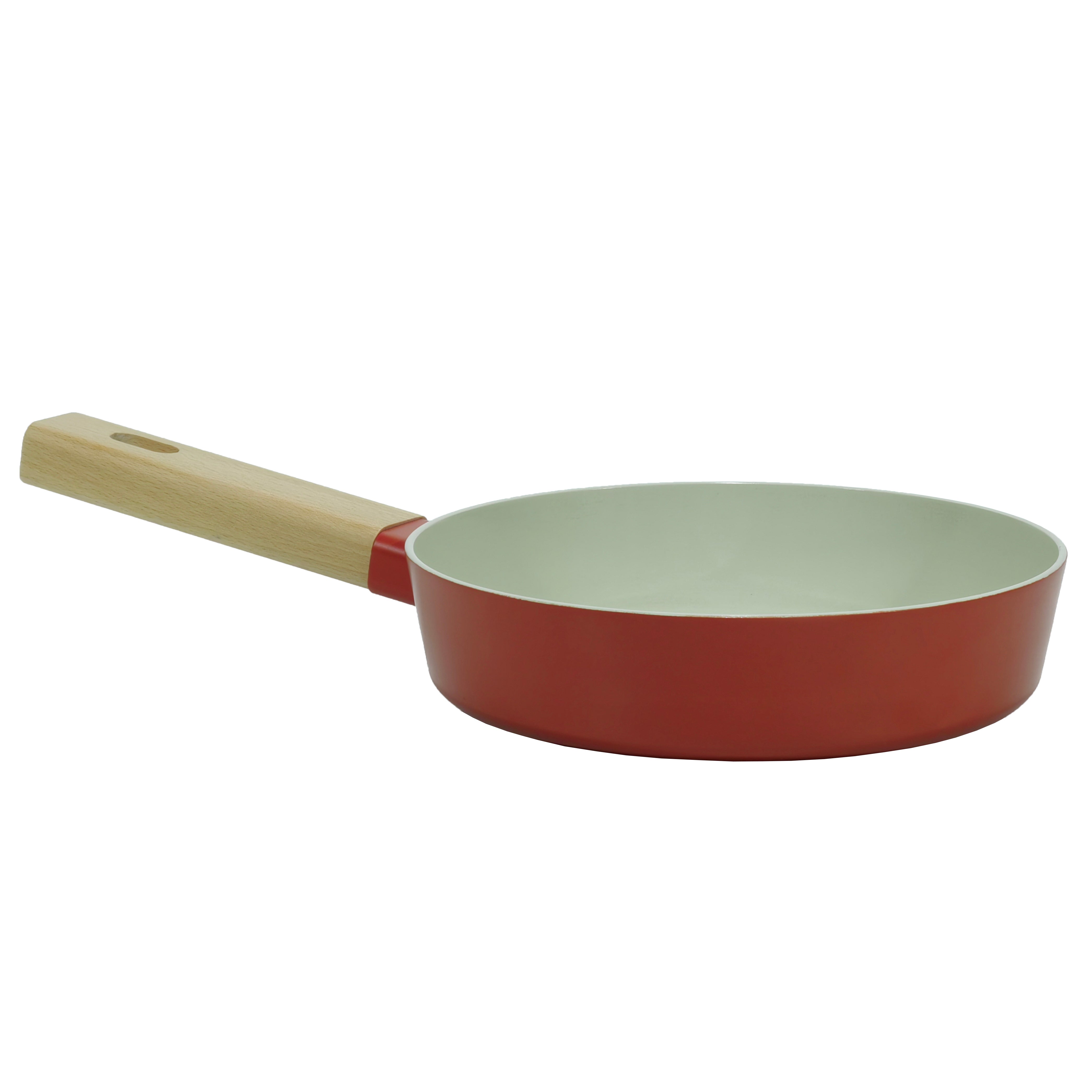 GUSTO CASA - Padella in alluminio pressato Linea Wood Color diametro 24 cm