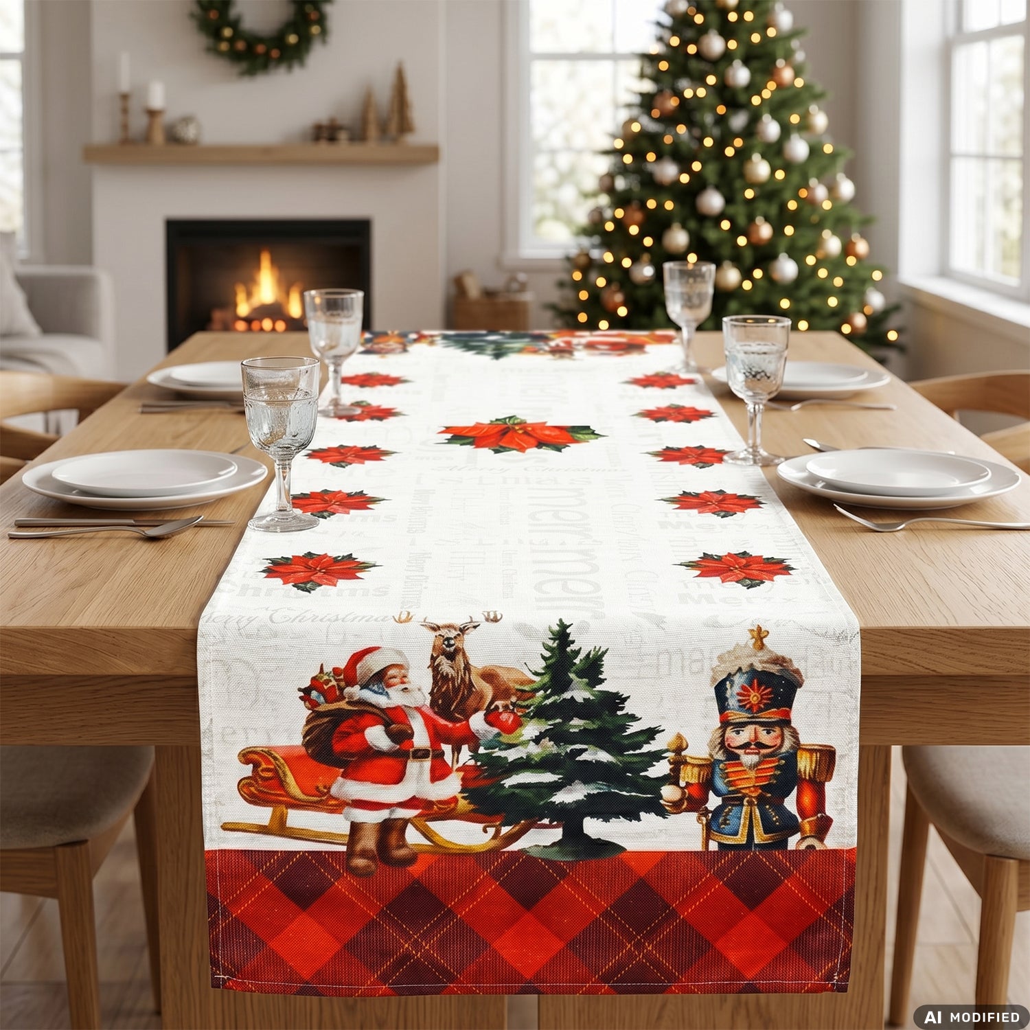 VESTIAMO CASA GRAN NATALE - Runner Tavola Natalizio 40x140 cm