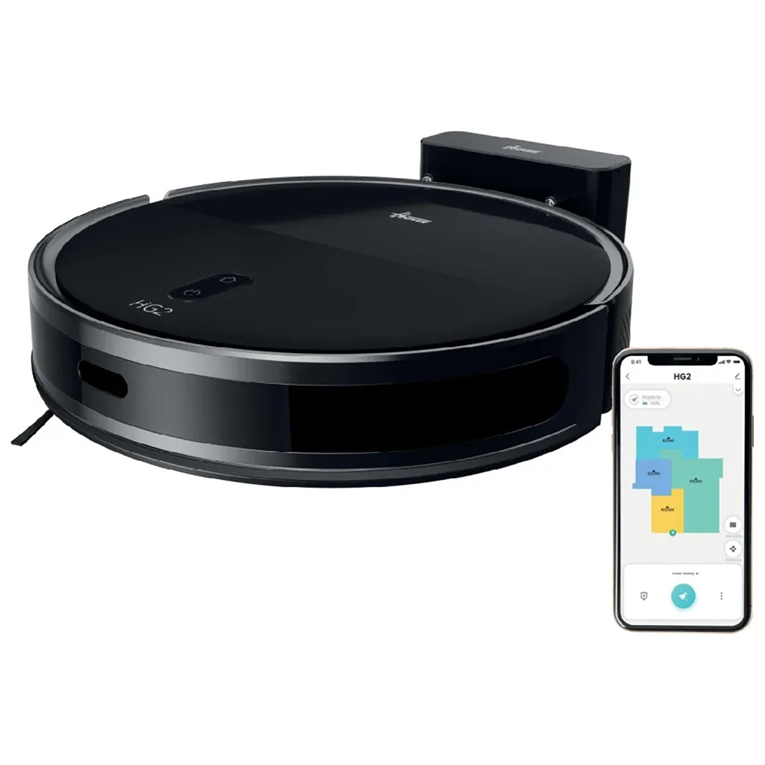 HOOVER - Robot Aspirapolvere HG2 Hydro Turbo Slim Wi-Fi