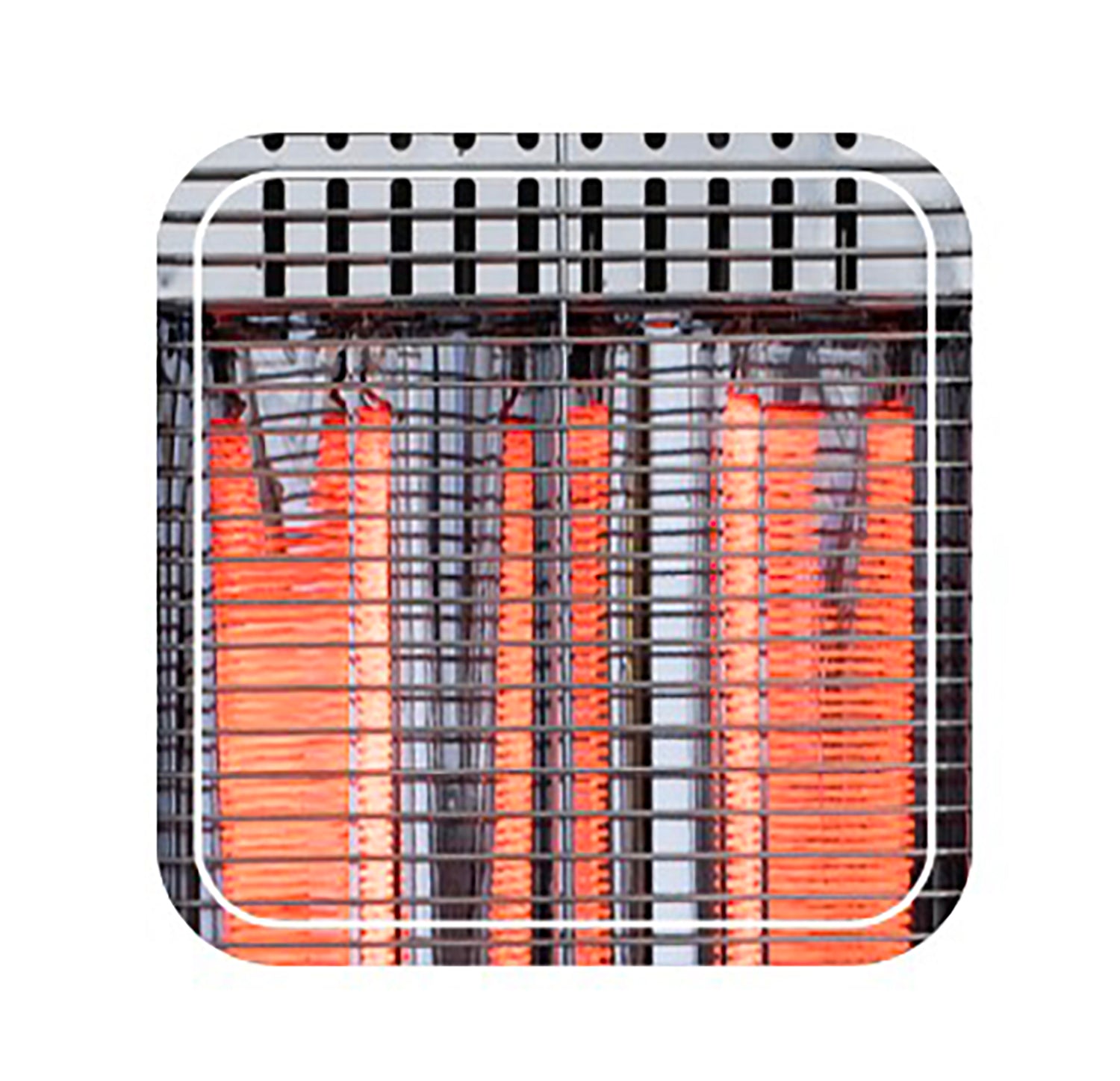 DICTROLUX - Stufa al carbonio con sistema di sicurezza Hevò 900 Watt - h70x30x30 cm