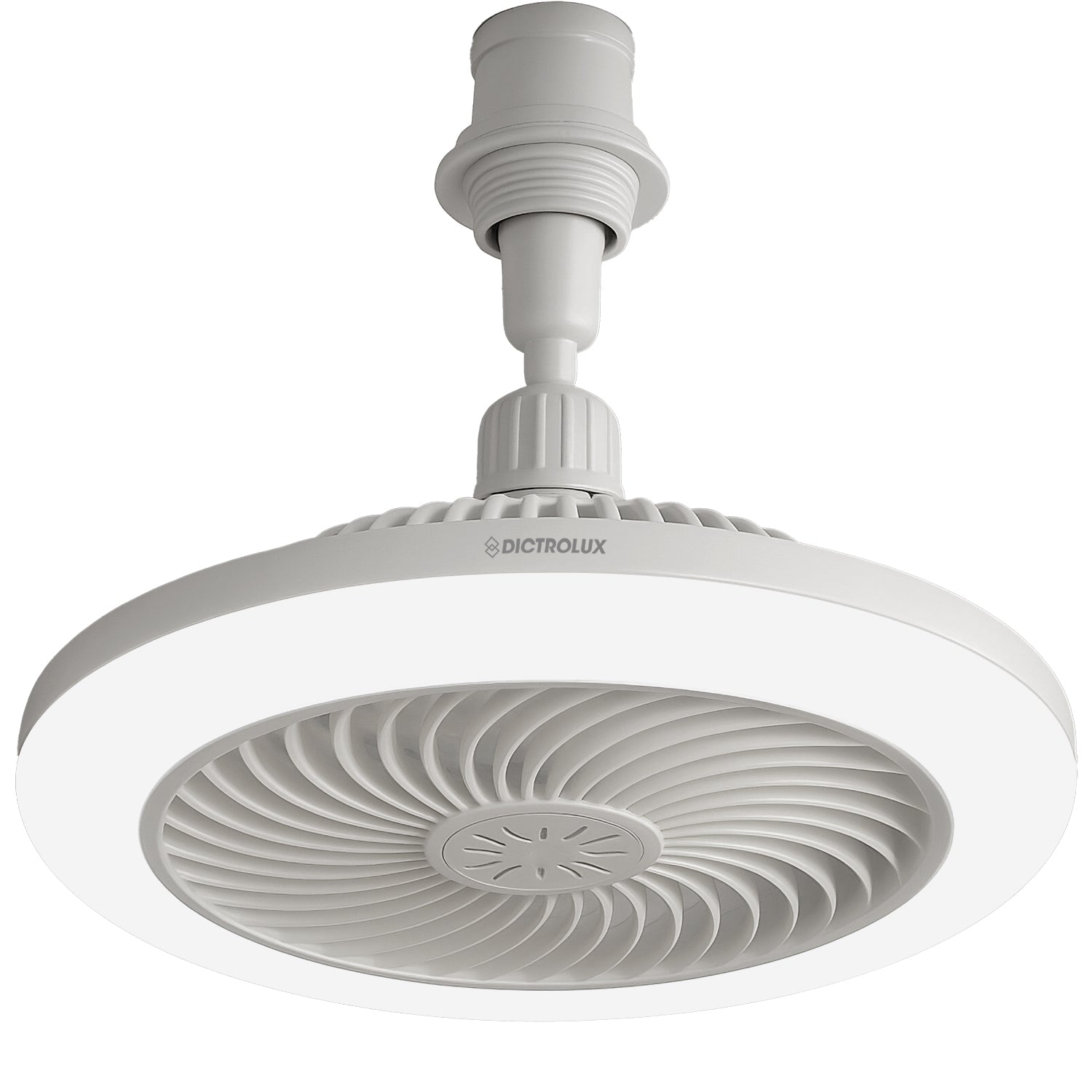 DICTROLUX - Ventilatore da Soffitto con Plafoniera Evolution Fan LED