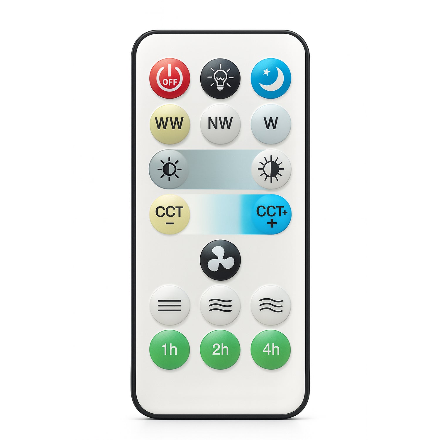 DICTROLUX - Ventilatore da Soffitto con Plafoniera Evolution Fan LED