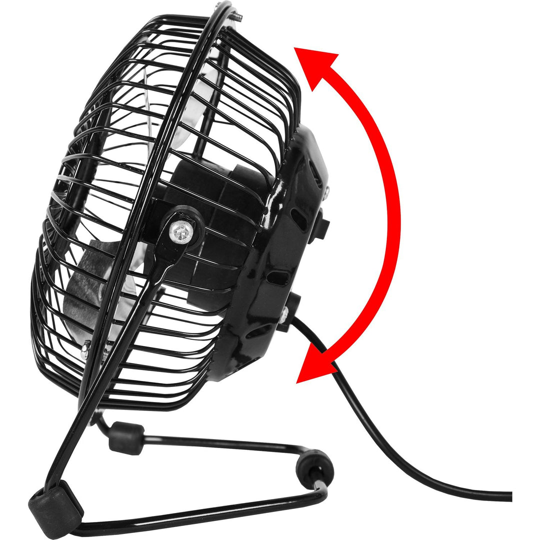 Mini Ventilatore Da Scrivania Tavolo Alimentazione USB Per Pc Computer Portatile Flusso Di Aria Fresca 2 Velocita 78639593