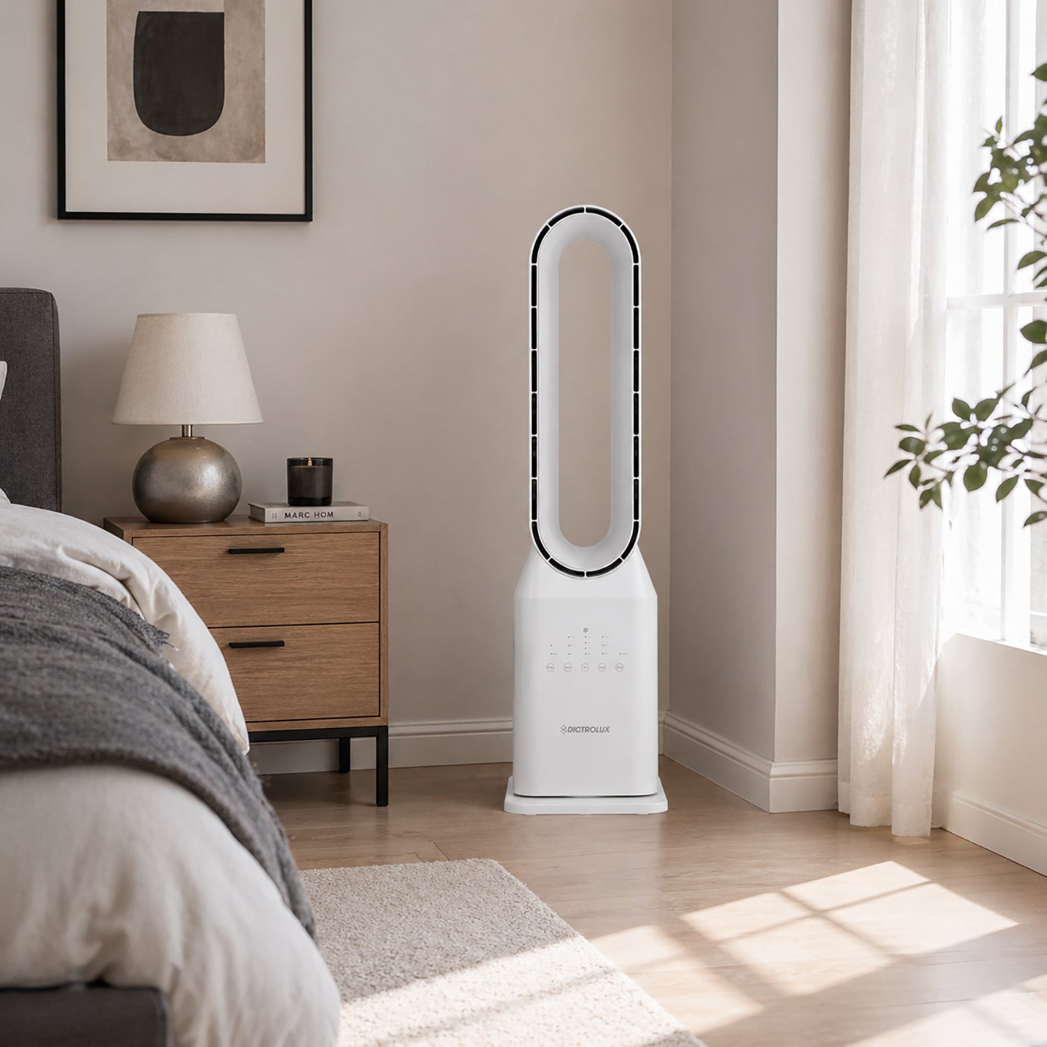 DICTROLUX - Ventilatore a Torre Senza Pale Innovation Power 50 Watt