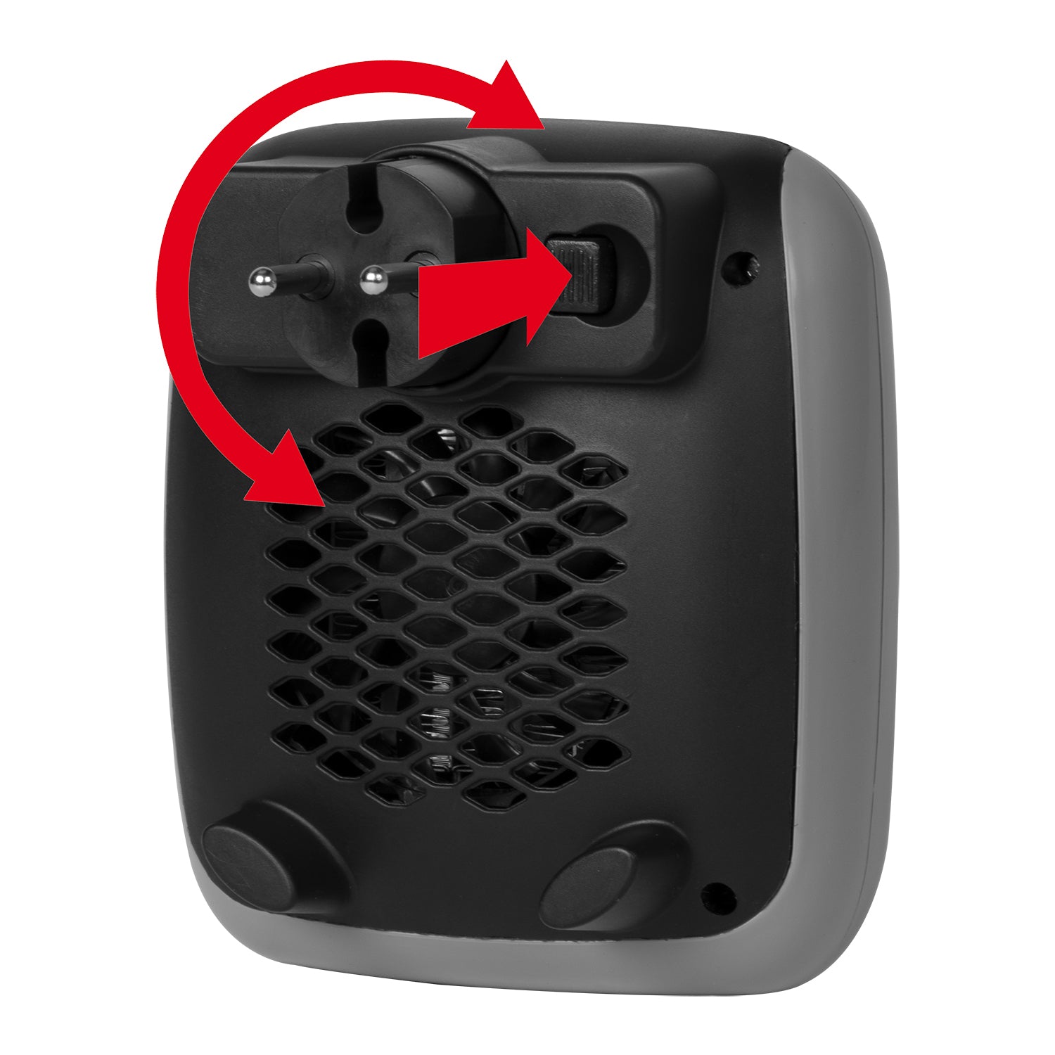 DICTROLUX - Termoventilatore Portatile KD-66 600 Watt