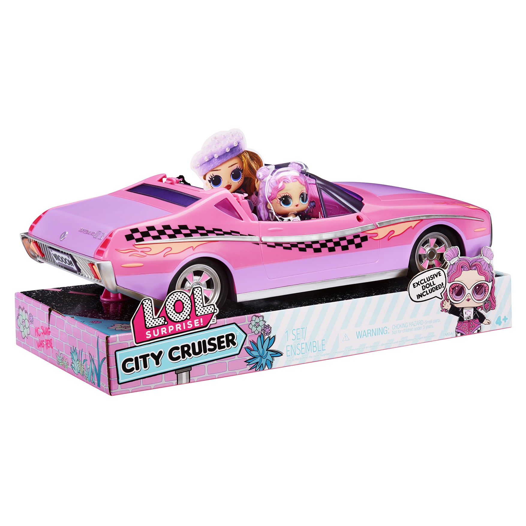 MGA ENTERTAINMENT - LOL Surprise City Cruiser con Bambola