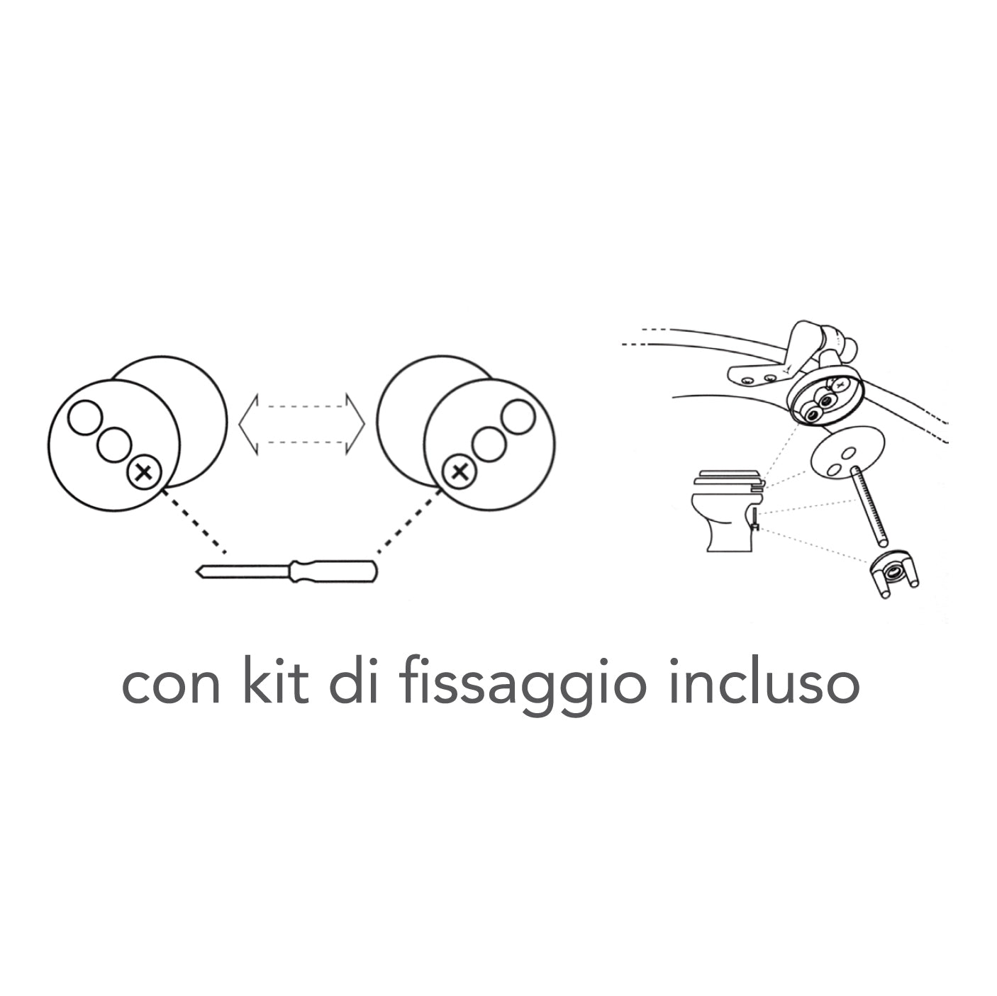 VESTIAMO CASA - Copriwater in legno Rovere Sonoma 37x43,4 cm