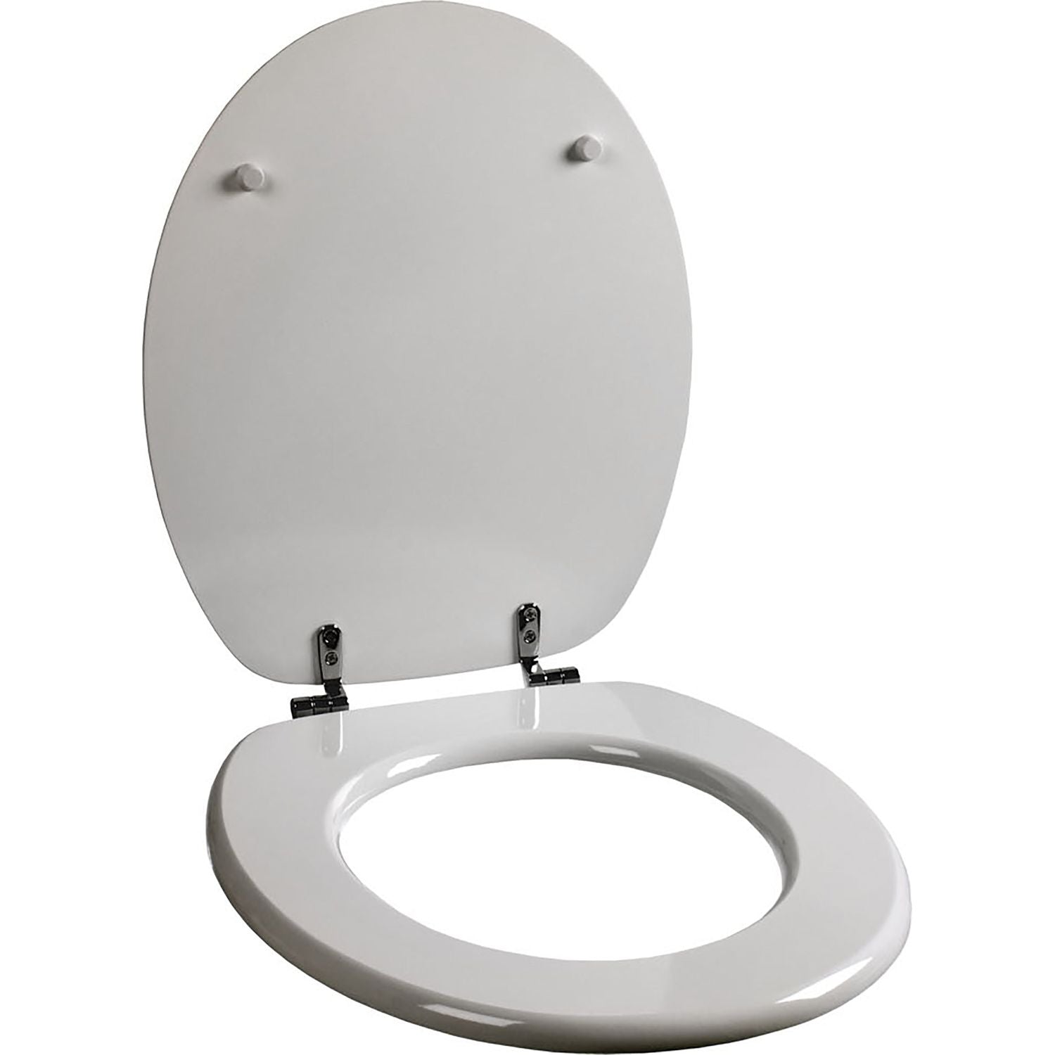 VESTIAMO CASA - Copriwater in legno Grigio chiaro 37x43,4 cm