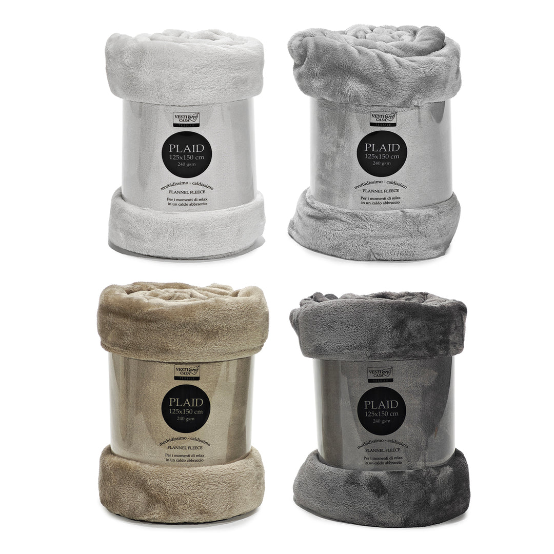 Plaid In Pile 120x150 Cm - Morbido E Caldo, 100% Poliestere, Ufficiale - Foto 3