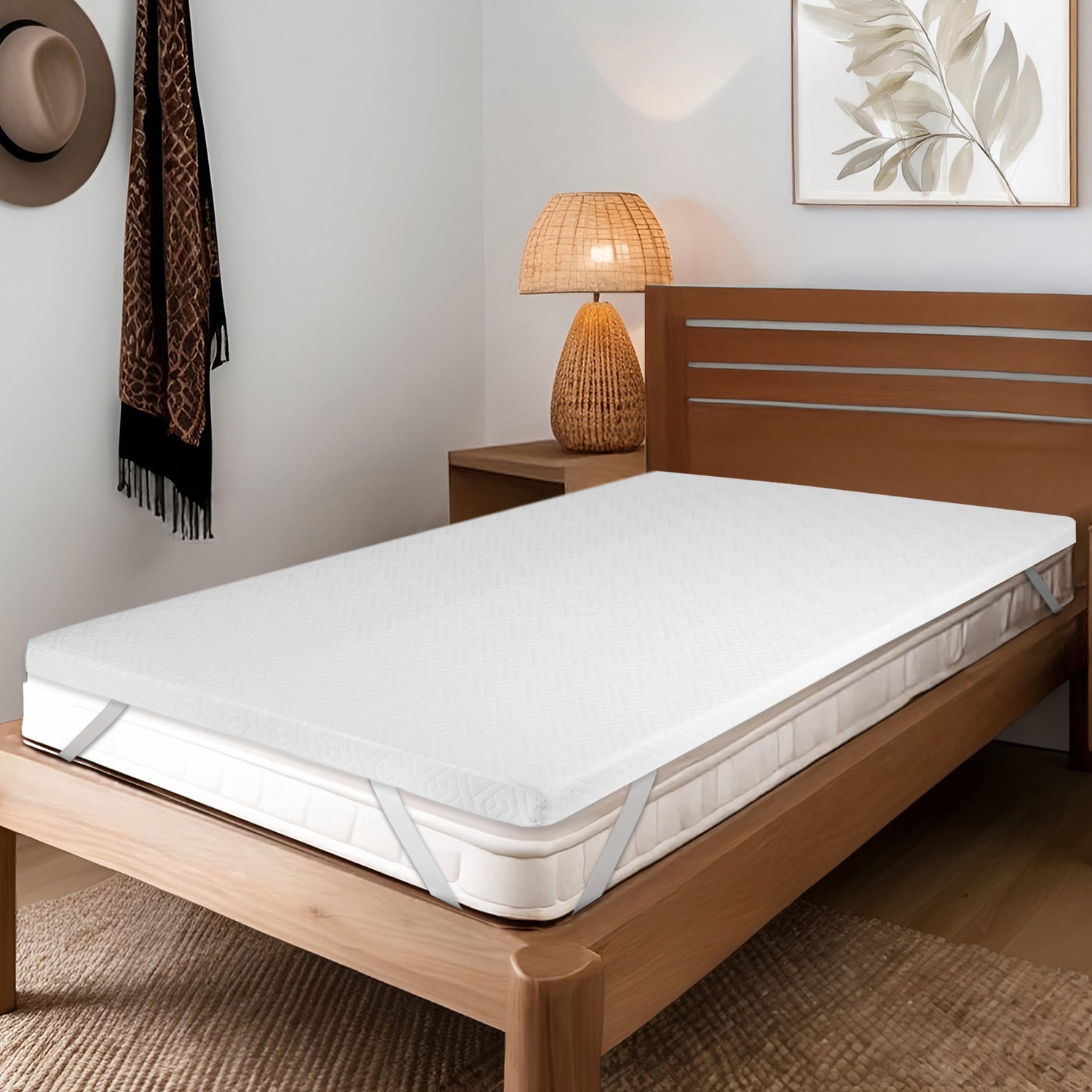 FIXOMED - Topper per Materasso Singolo Premium 90x190 cm