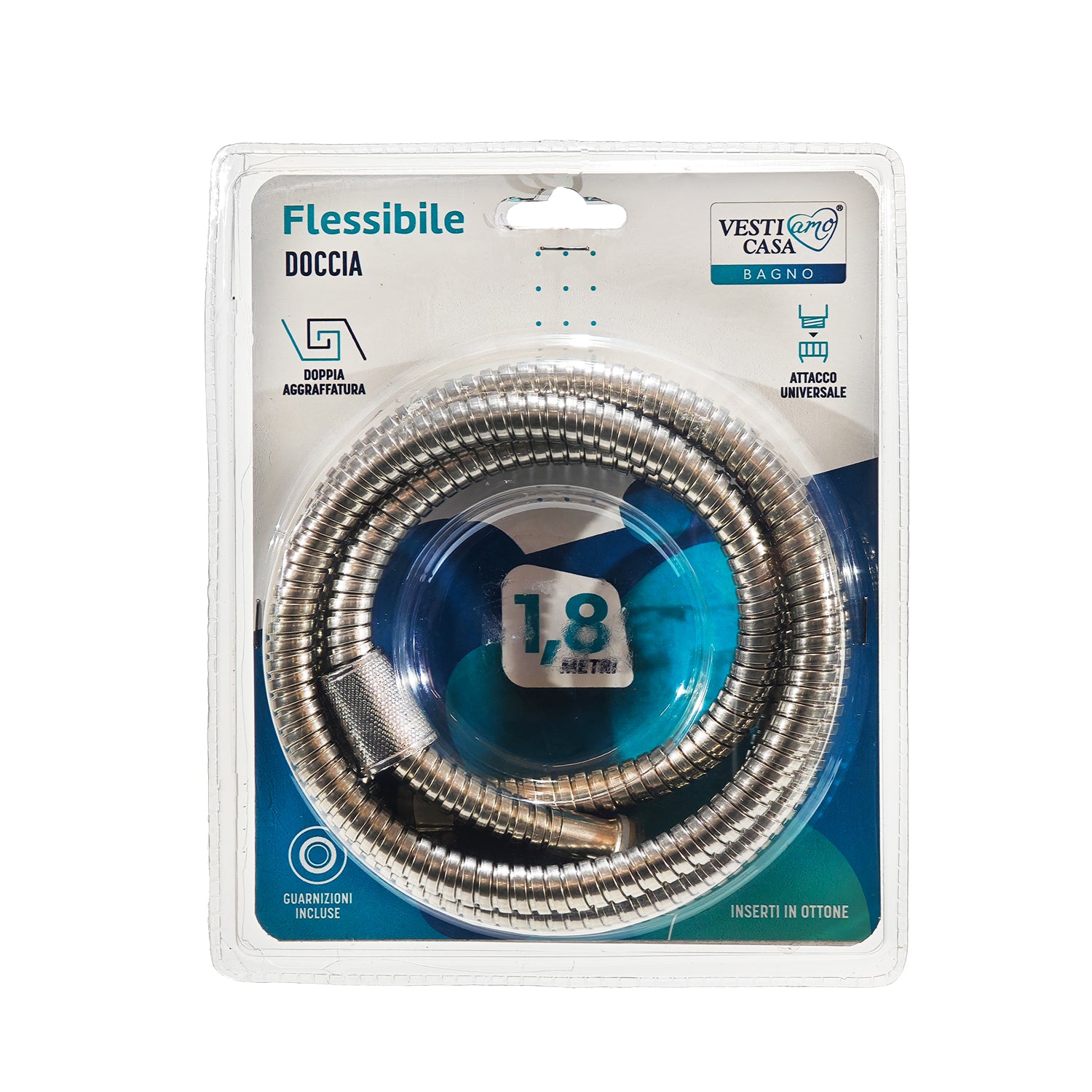 VESTIAMO CASA - Flessibile Doccia 180cm