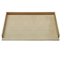 GUSTO CASA - Spianatoia in legno di abete con sponde laterali 75x50 cm