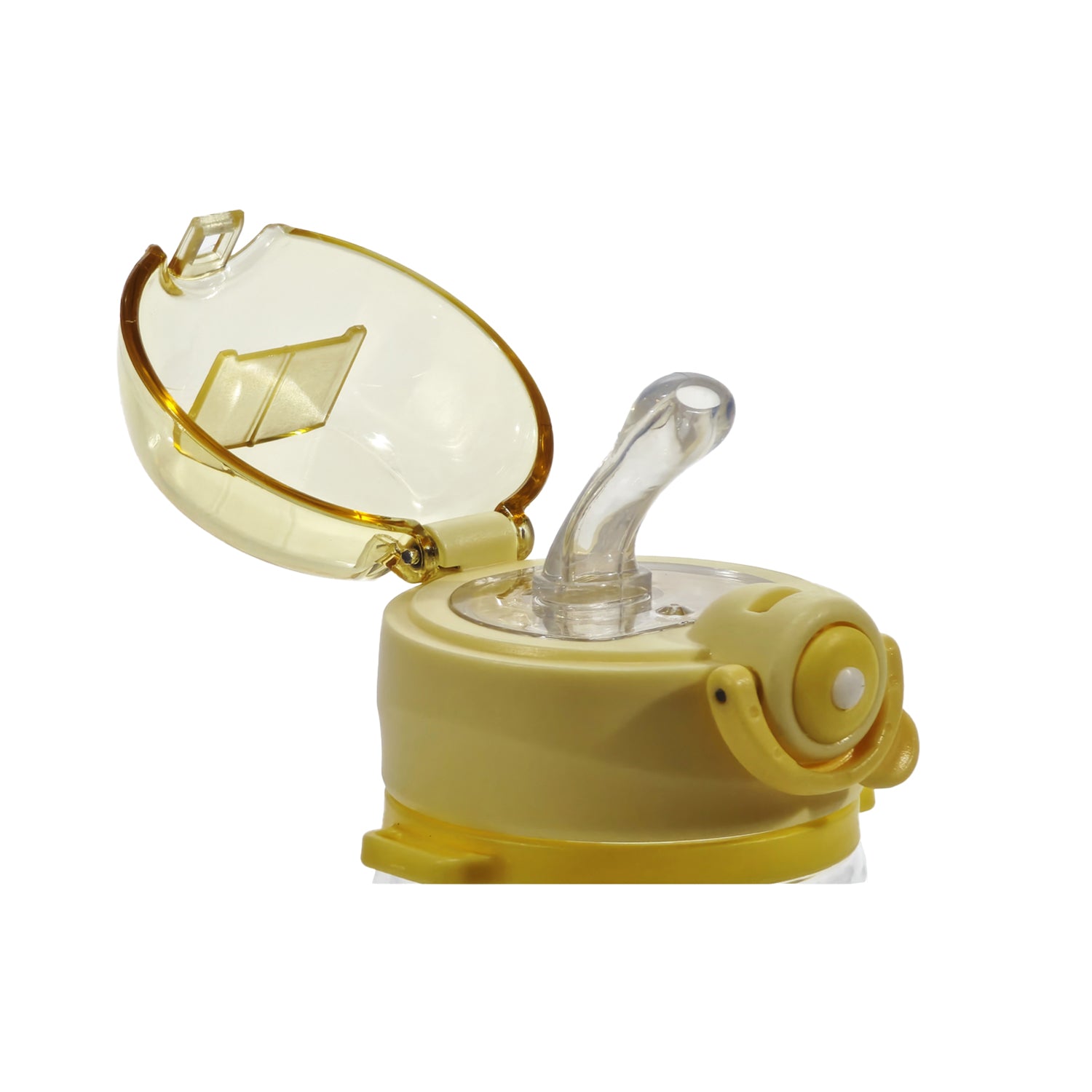 GUSTO CASA - Borraccia Bambini Animaletti con Cannuccia 570ml