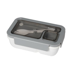 GUSTO CASA - Set Lunch Box con Scomparti Separati Linea Food Organizer 85 cl