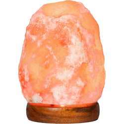 DICTROLUX - Lampada di Sale Rosa dell'Himalaya 0,5-1 kg - h13 cm diametro 9 cm