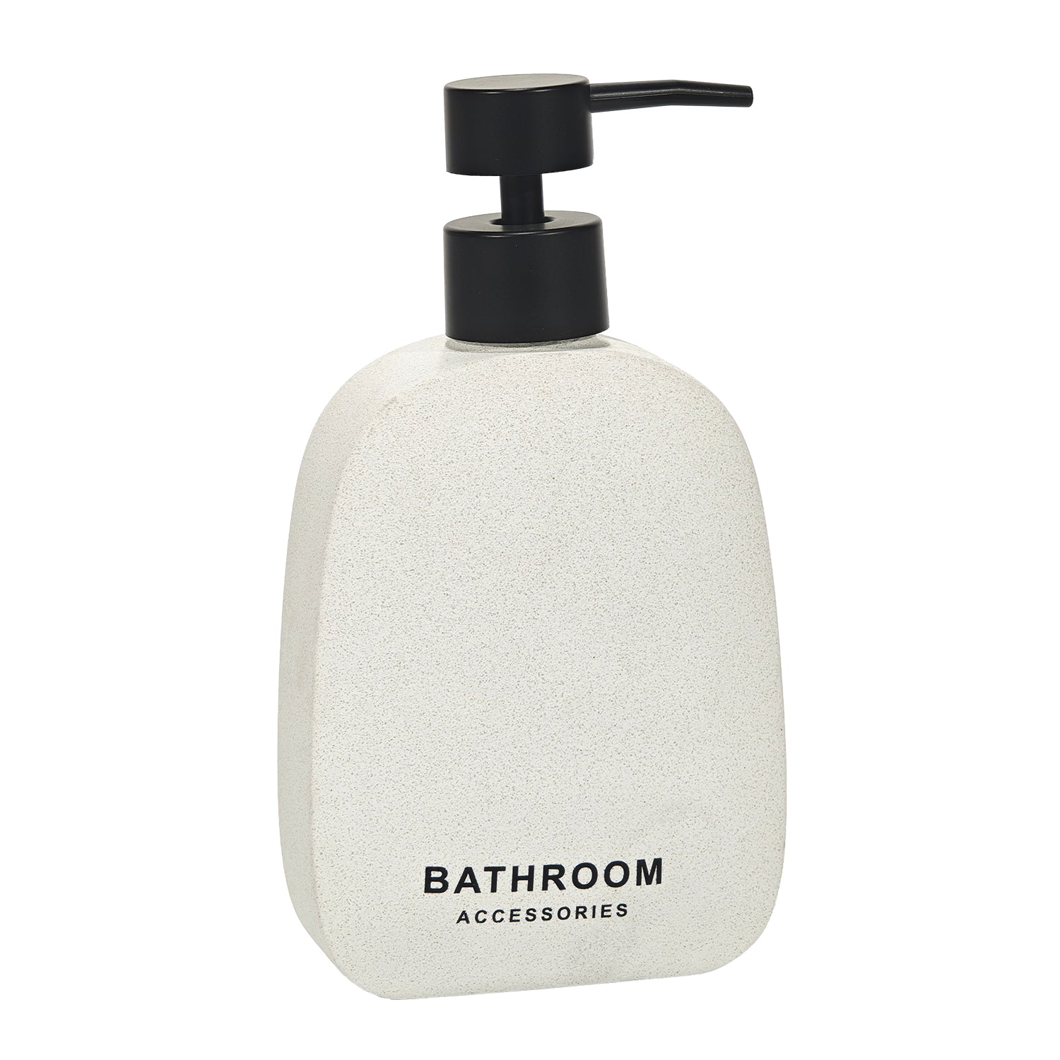 VESTIAMO CASA - Dispenser sapone in Cemento Bianco 150 ml - h19,2x10,4x5 cm